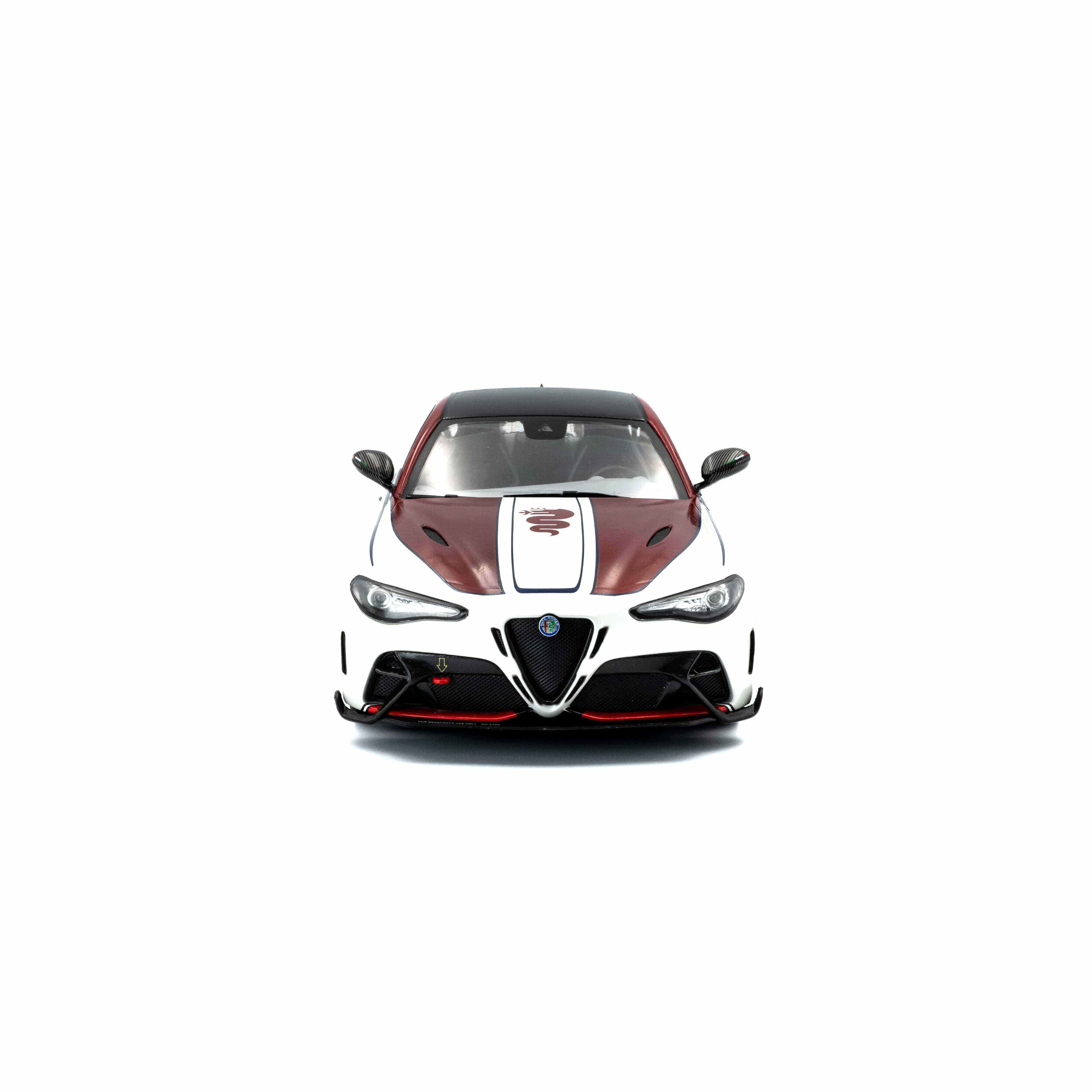 Alfa Romeo Giulia GTA-M Bianco I Rosso Blanc 2023 1/18