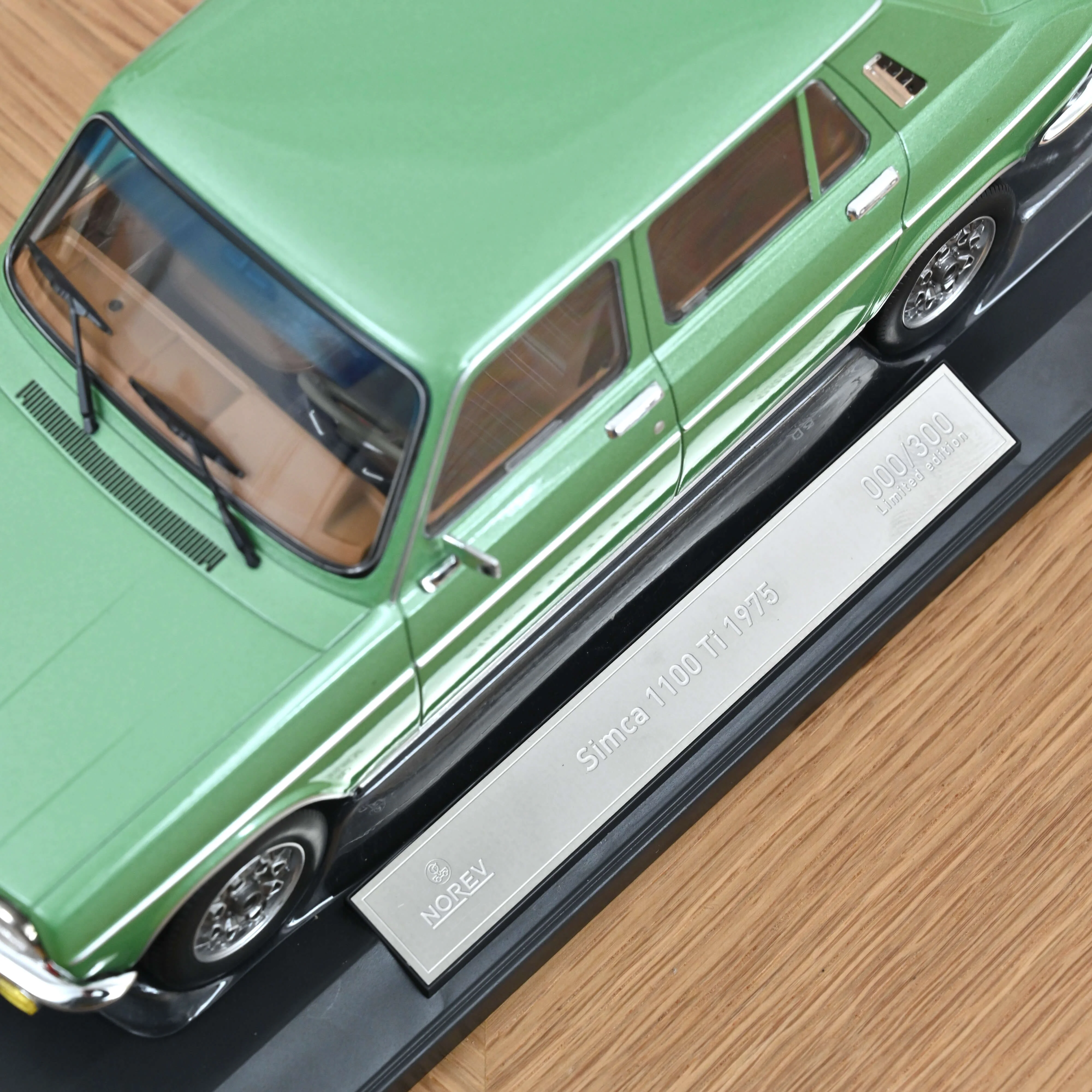 Simca 1100 Ti 1975 Vert métal adriatique 1/18 - 300pcs