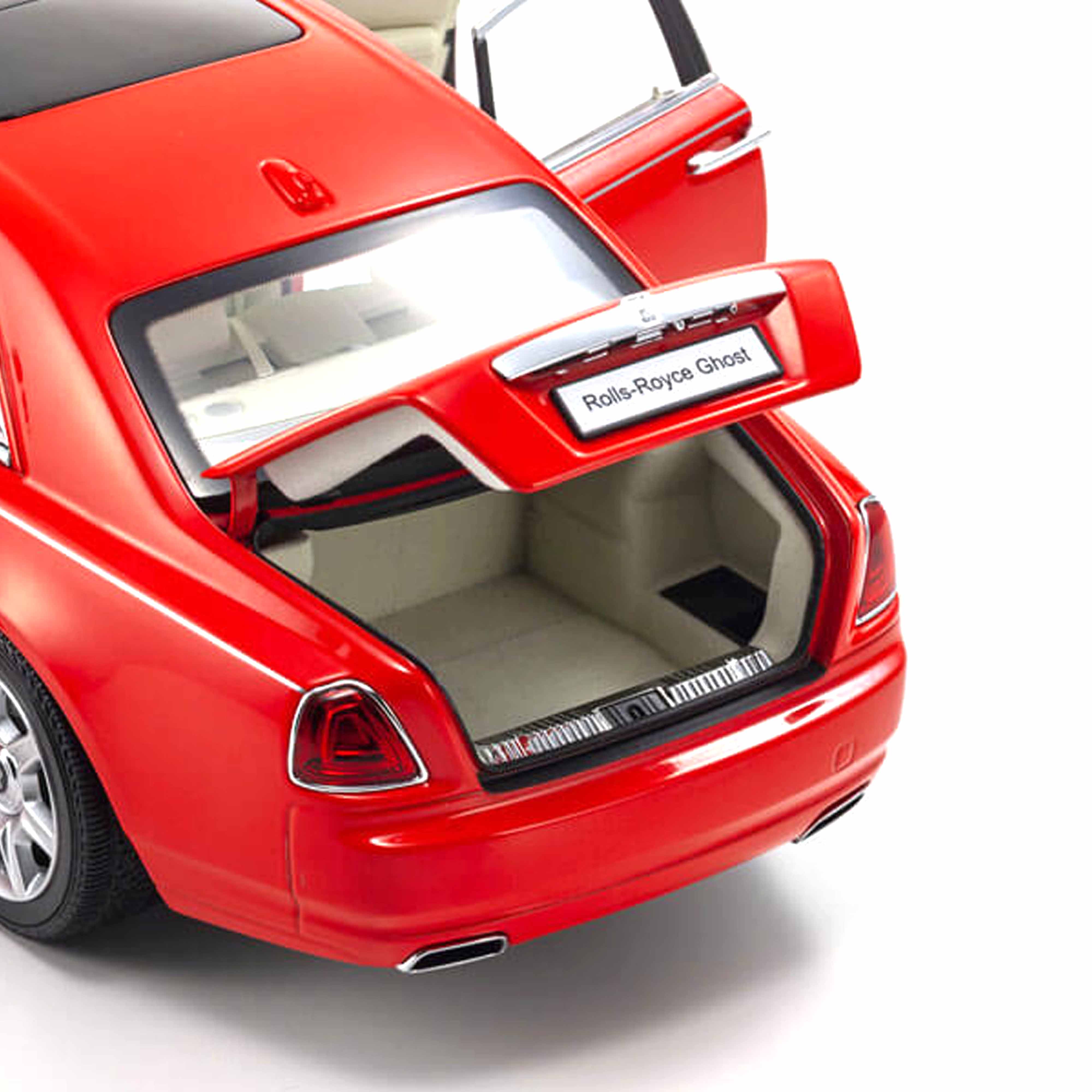 Rolls-Royce Ghost Rouge/Argent 1/18