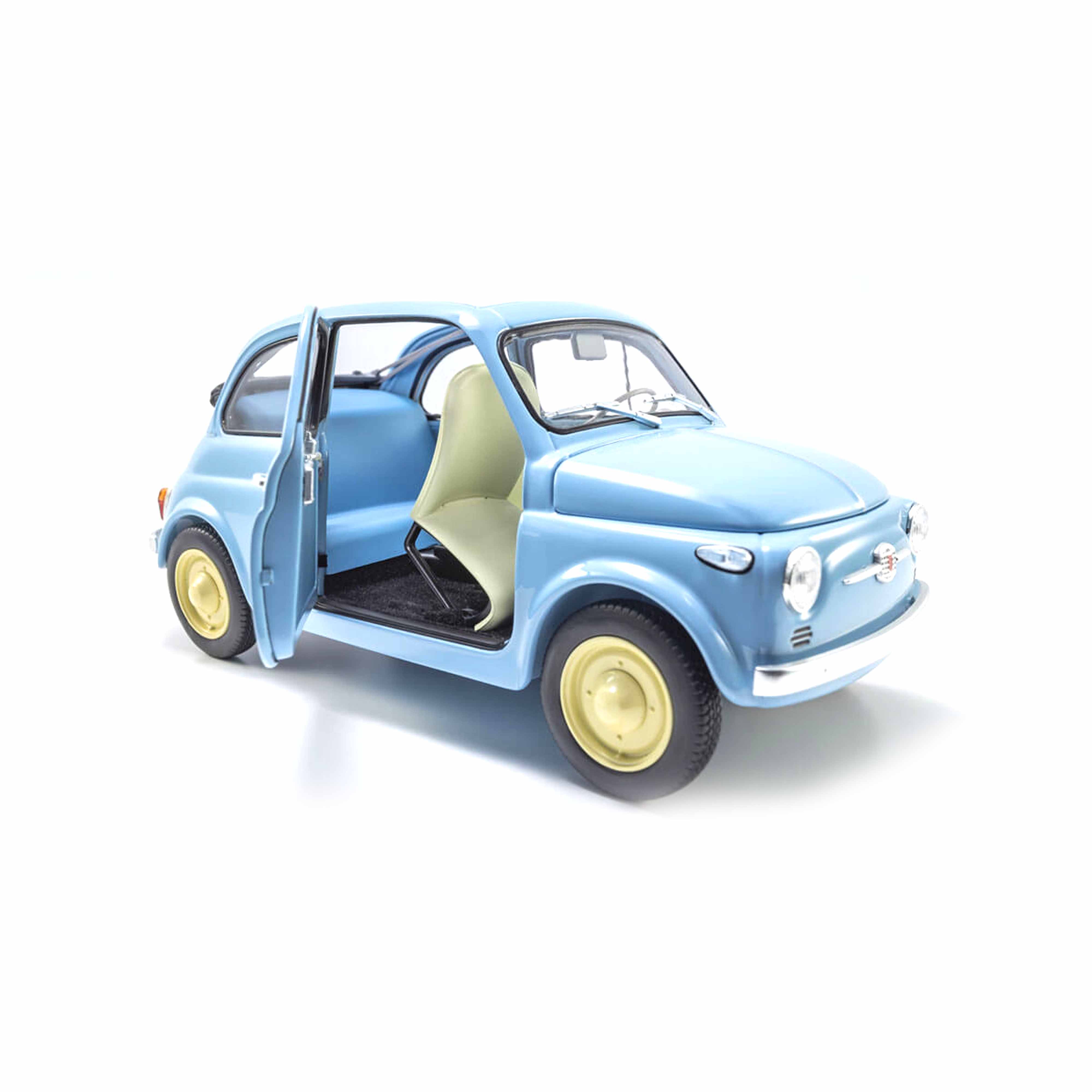 Fiat Nuova 500 Bleu céleste 1/18