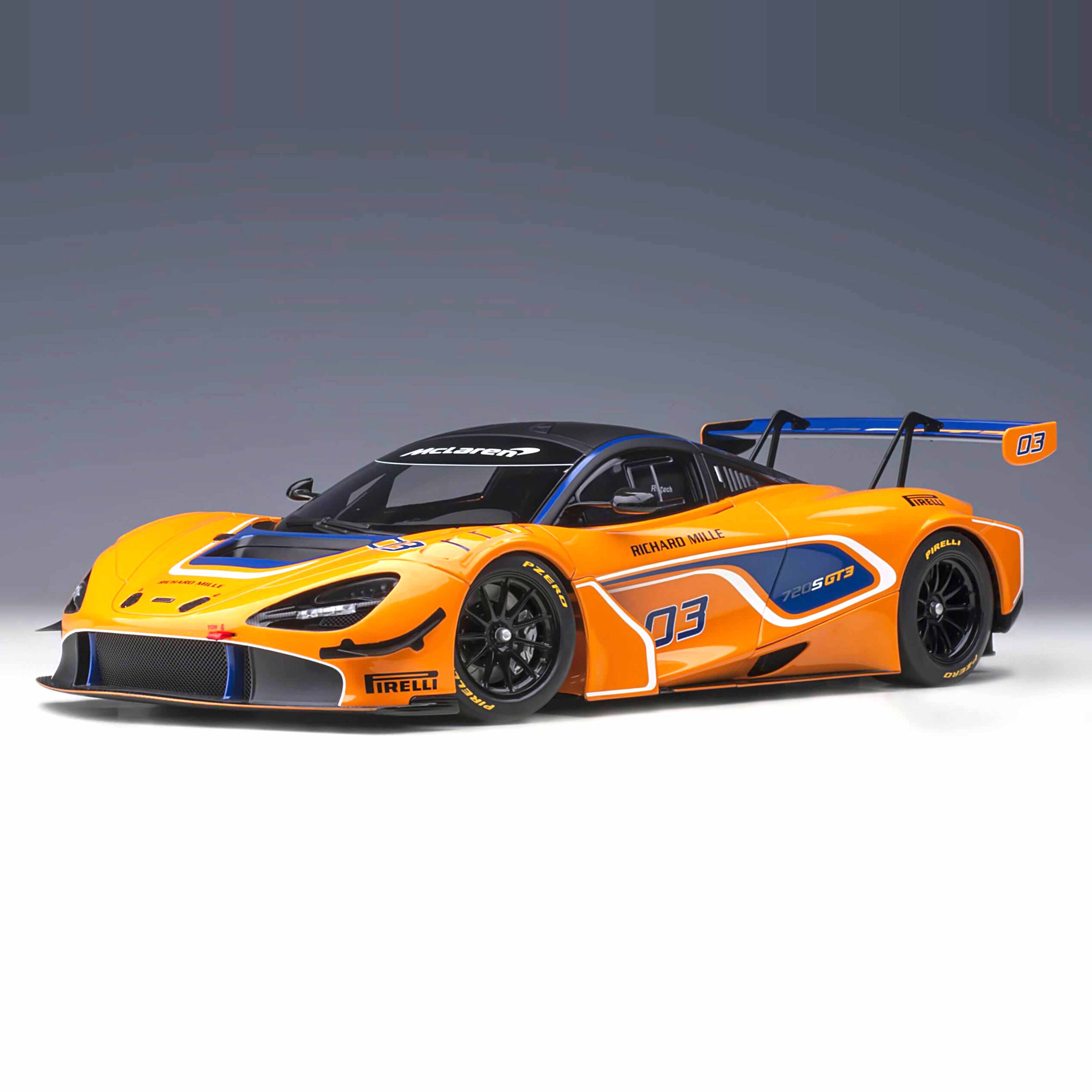 McLaren 720S GT3 2019 N°3 Orange 1/18