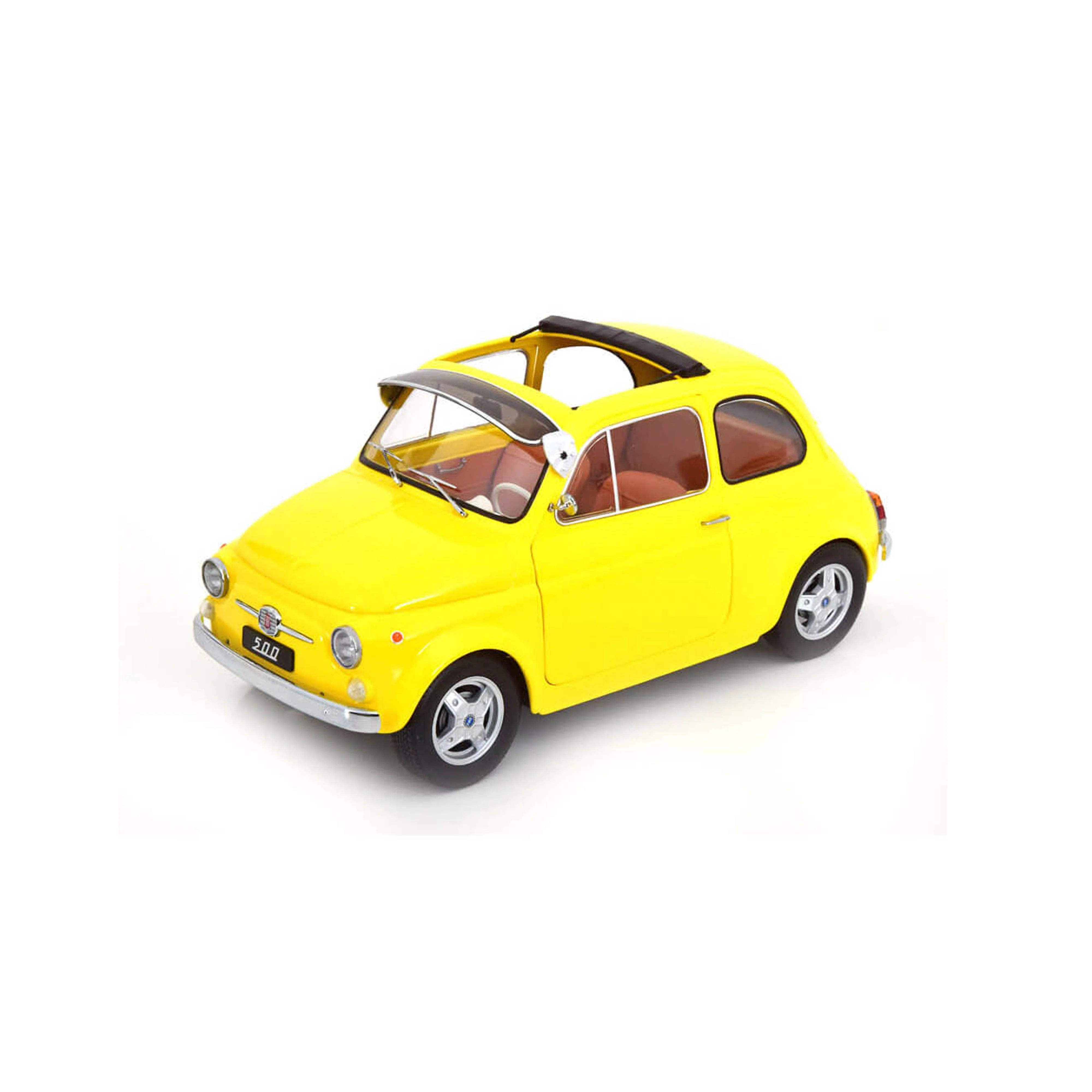 Fiat 500 F Custom 1968 Jaune 1/12