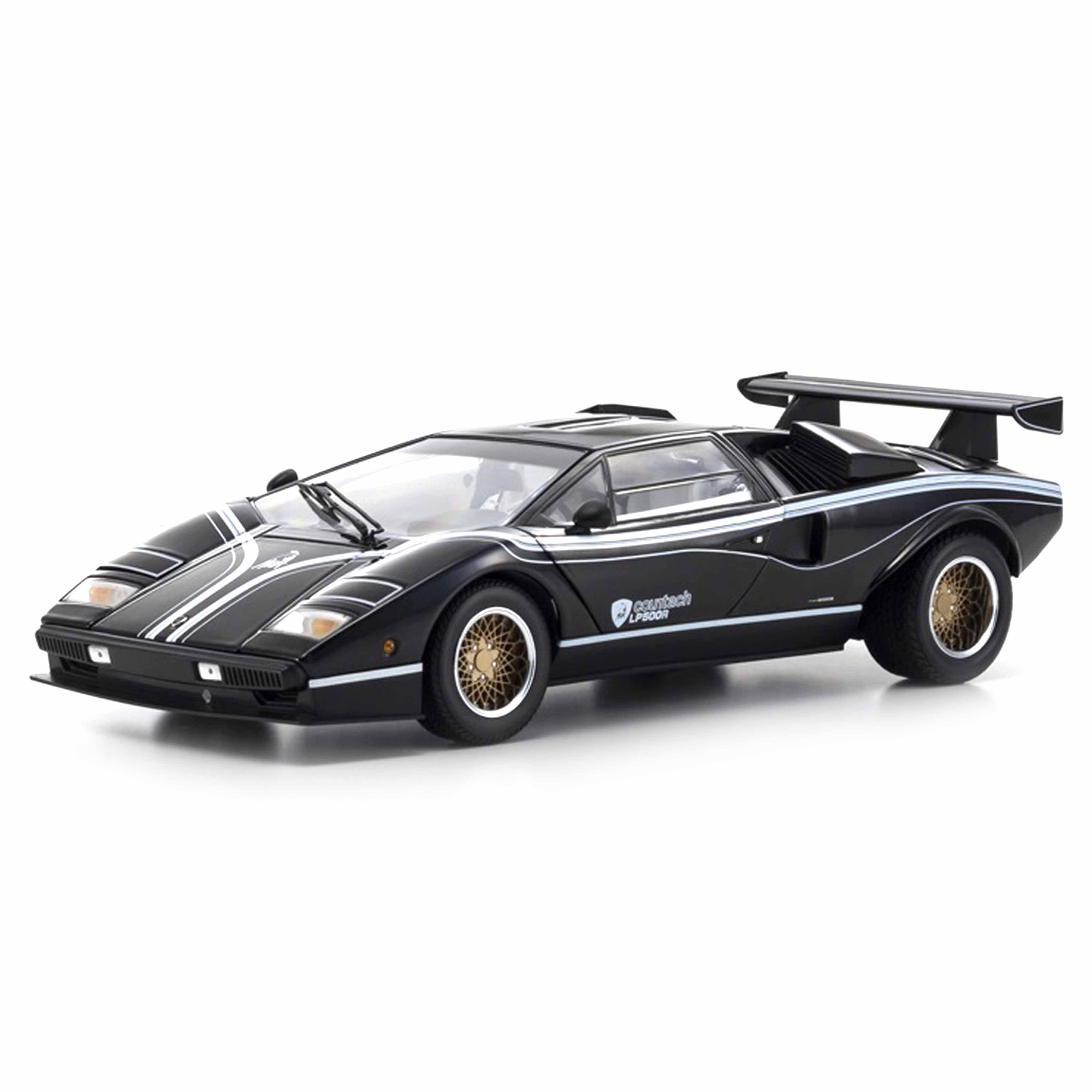 Lamborghini Countach LP5000 Noir/Blanc 1/18
