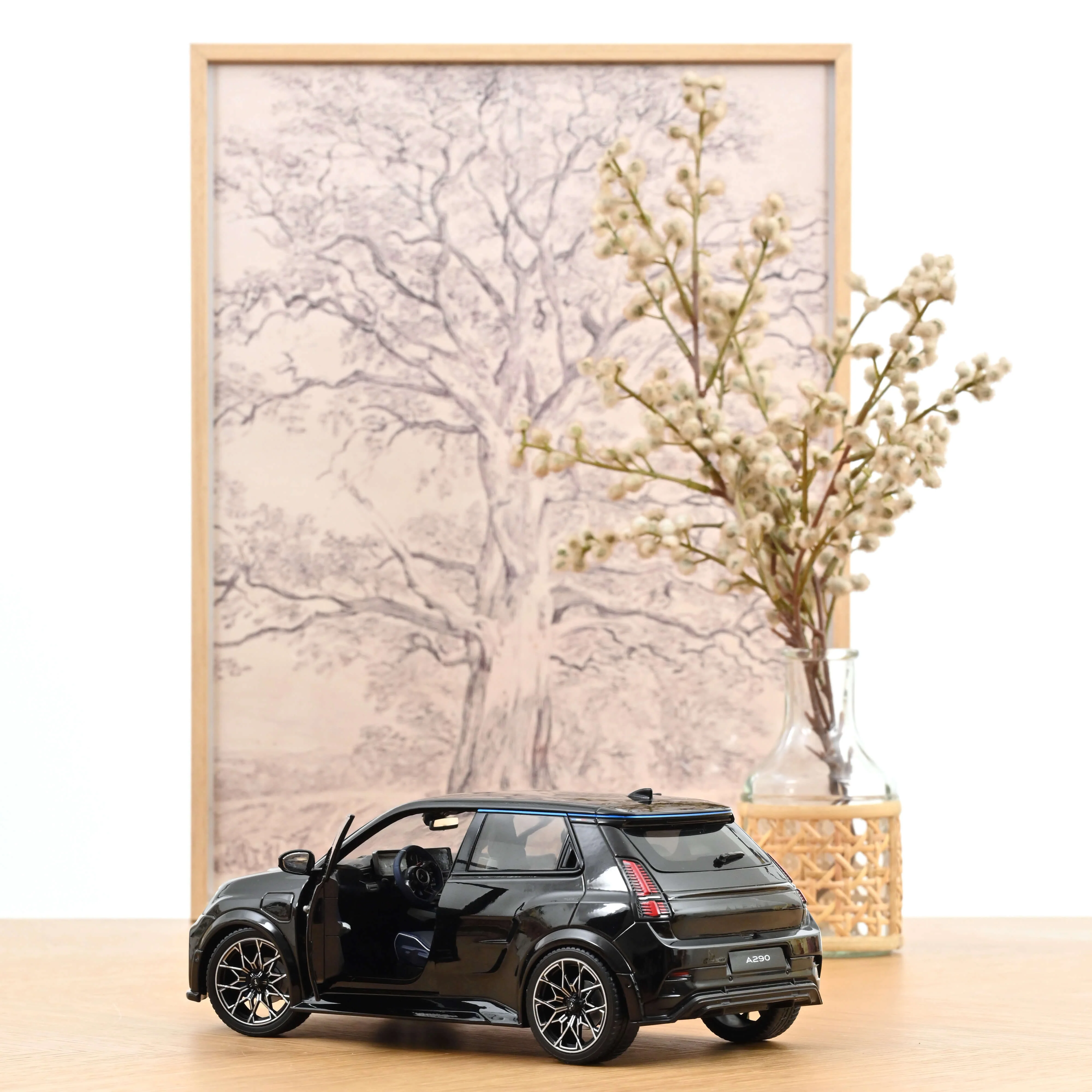 Alpine A290 GTS  2025 Noir Profond 1/18 - 300pcs