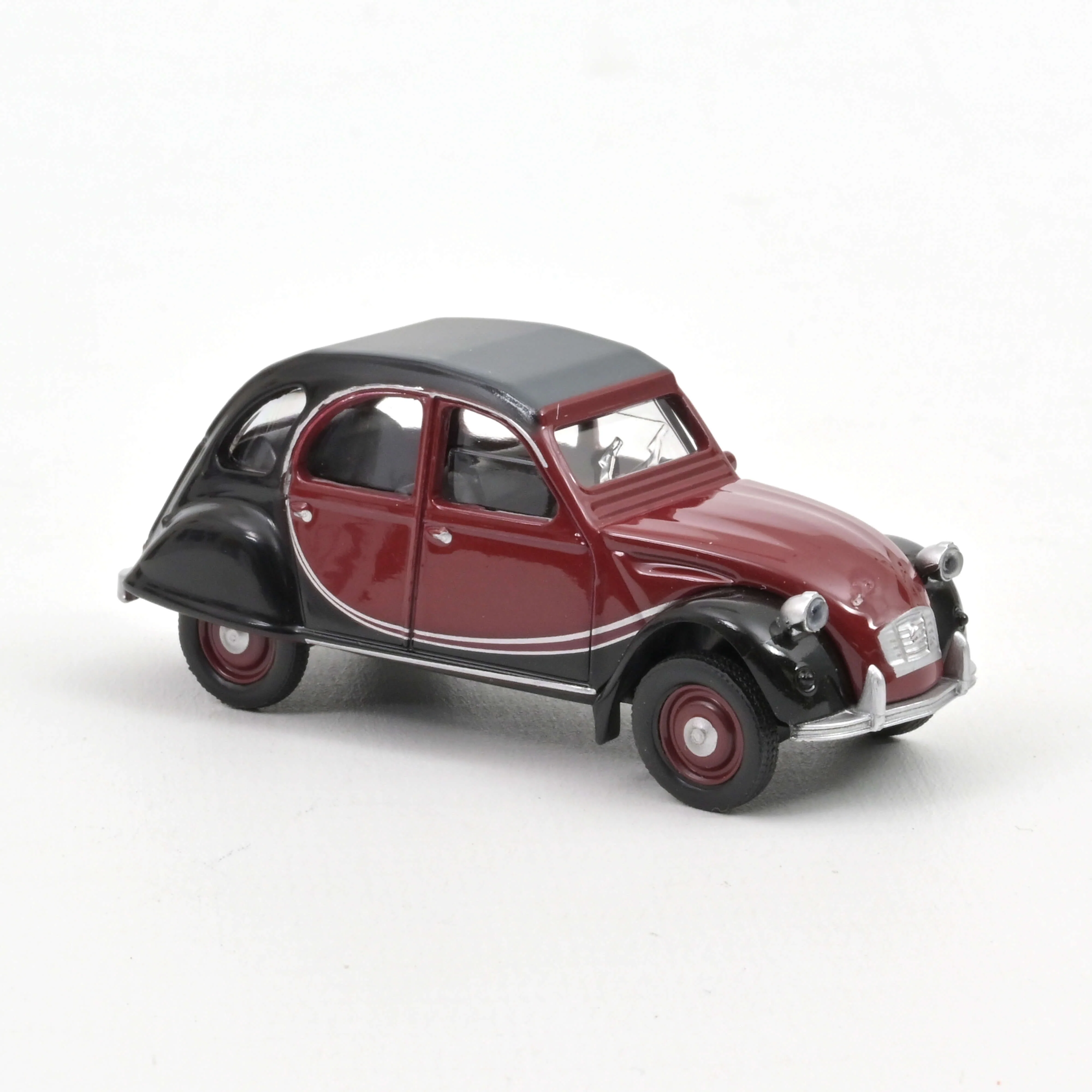 Citroën 2CV Charleston 1982 Delage Rouge et Noir 1/54
