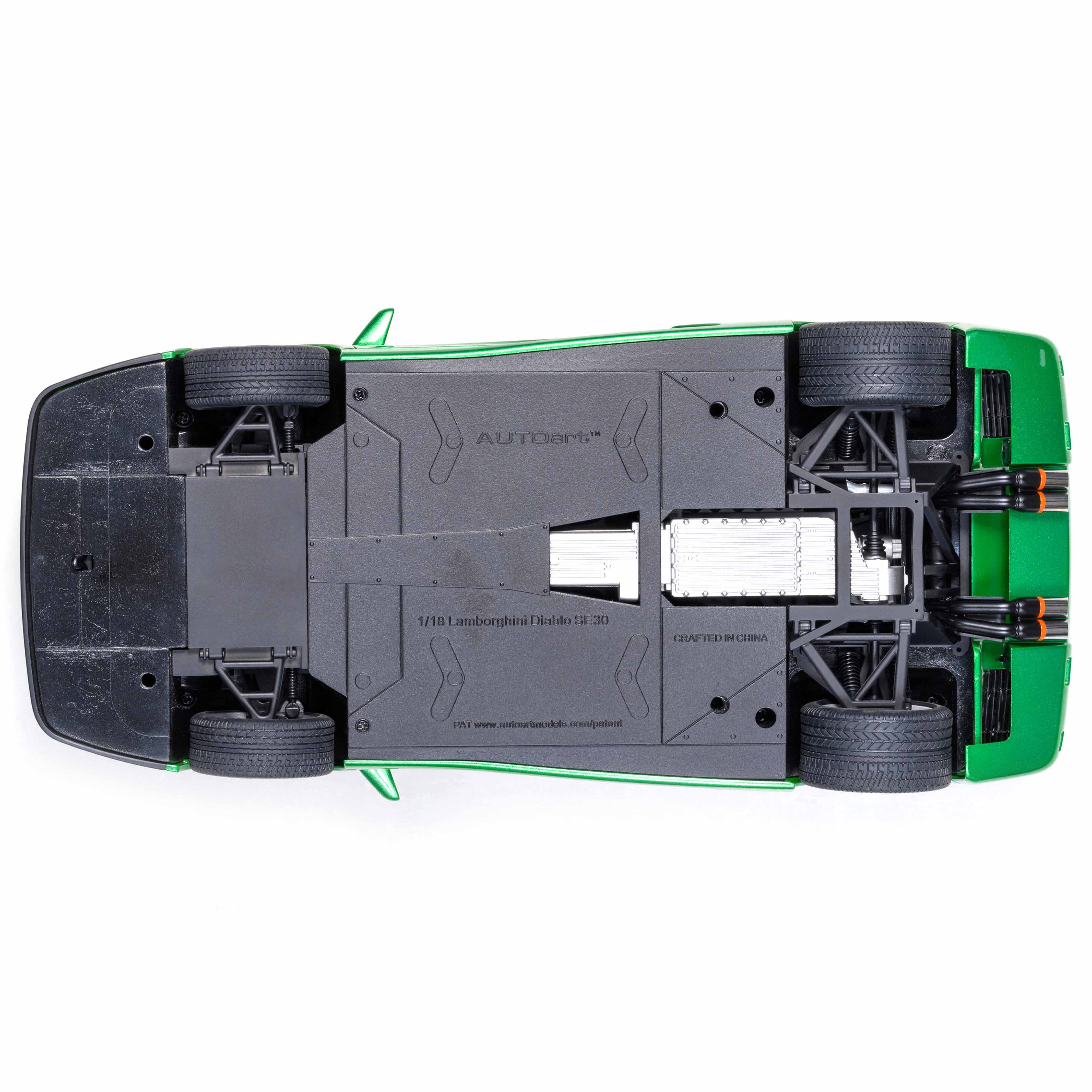 Lamborghini Diablo SE30 Verde Mic 1/18