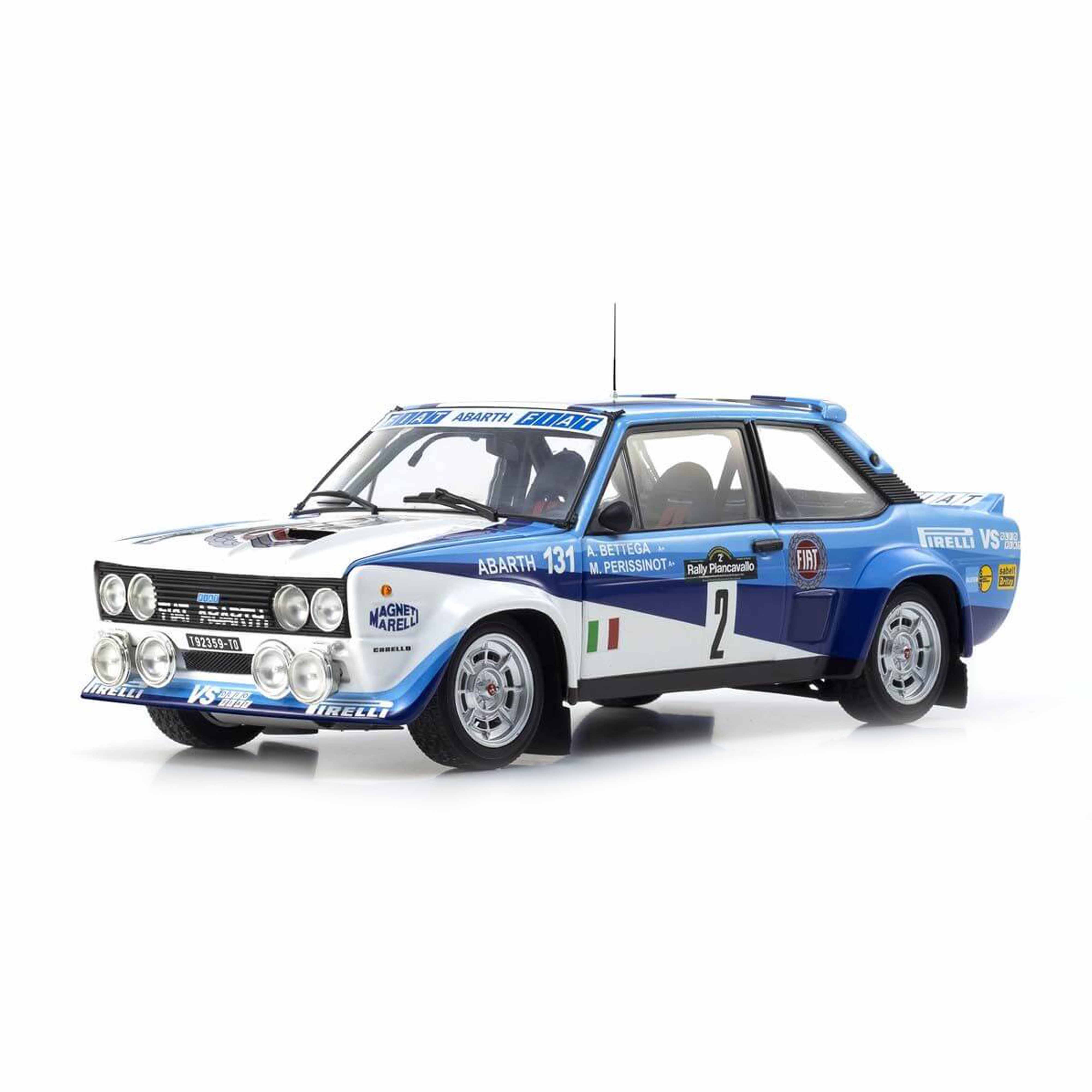 Fiat 131 Abarth 1981 Piancavallo (N°2) Bettega Vainqueur 1/18