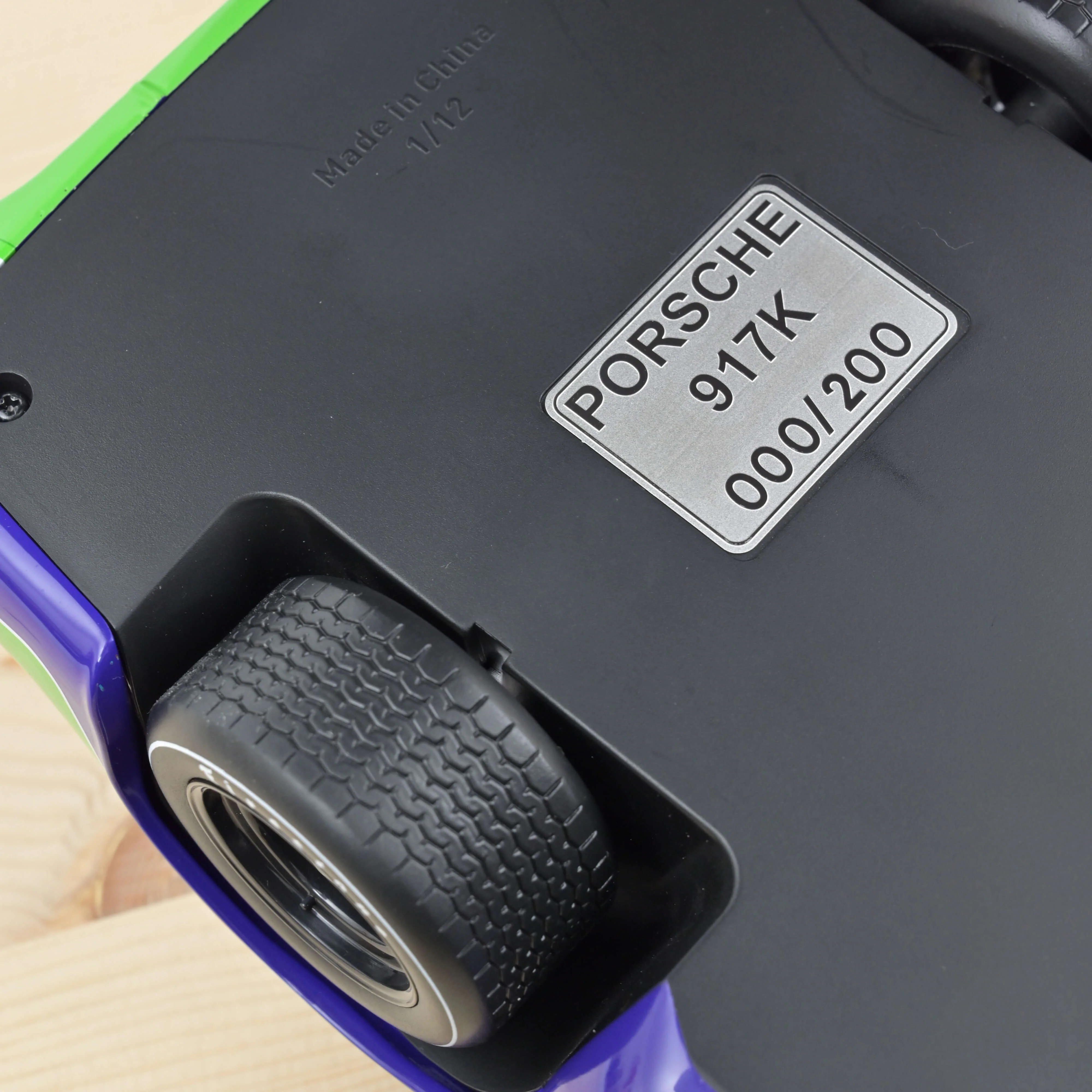 Porsche 917K Hockenheim 1970 12 Van Lennep 1/12 - 200pcs