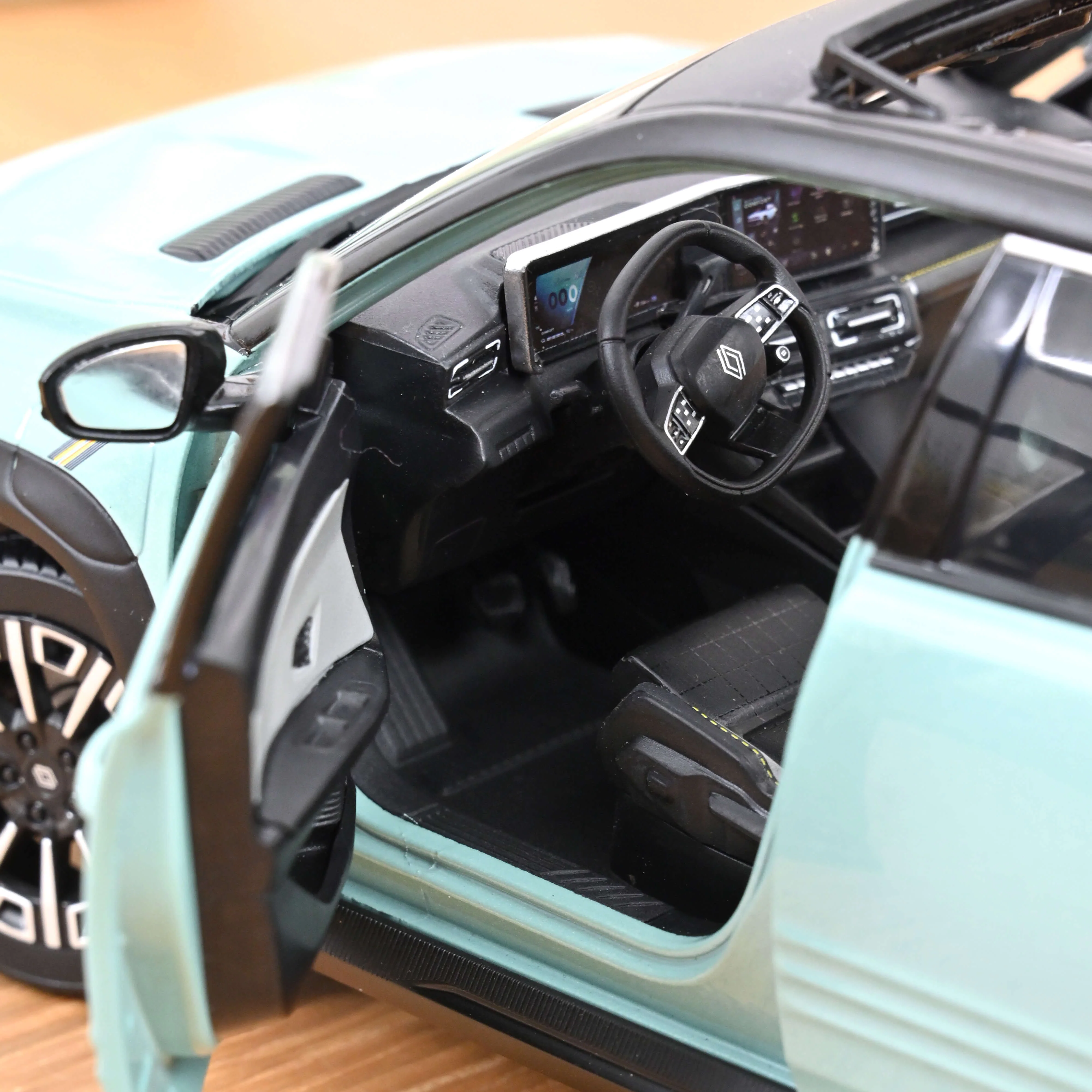 Renault 4 E-Tech Electrique 2025 Vert Hauts-de-France 1/18