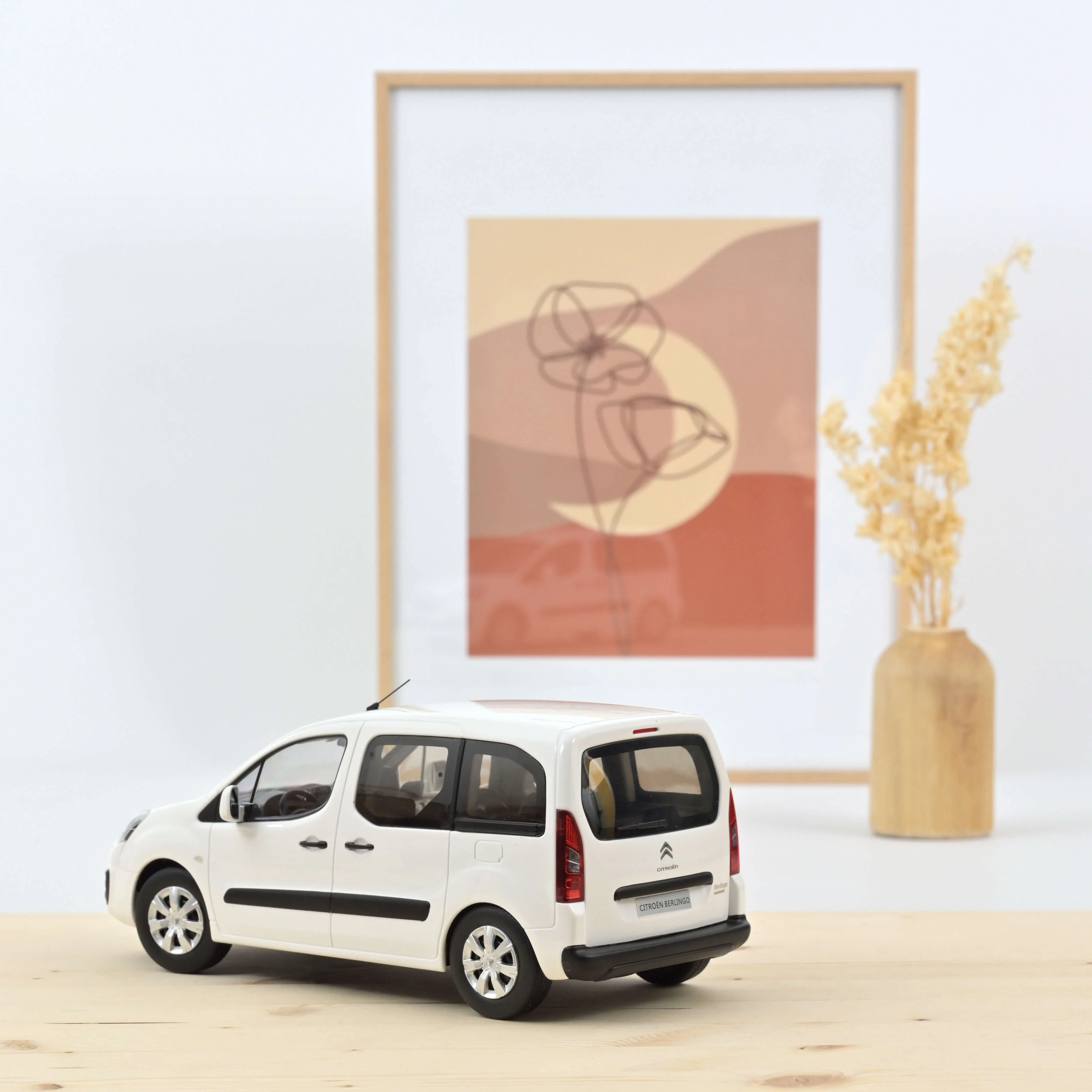 Citroën Berlingo 2016 Blanc 1/18 - 100pcs