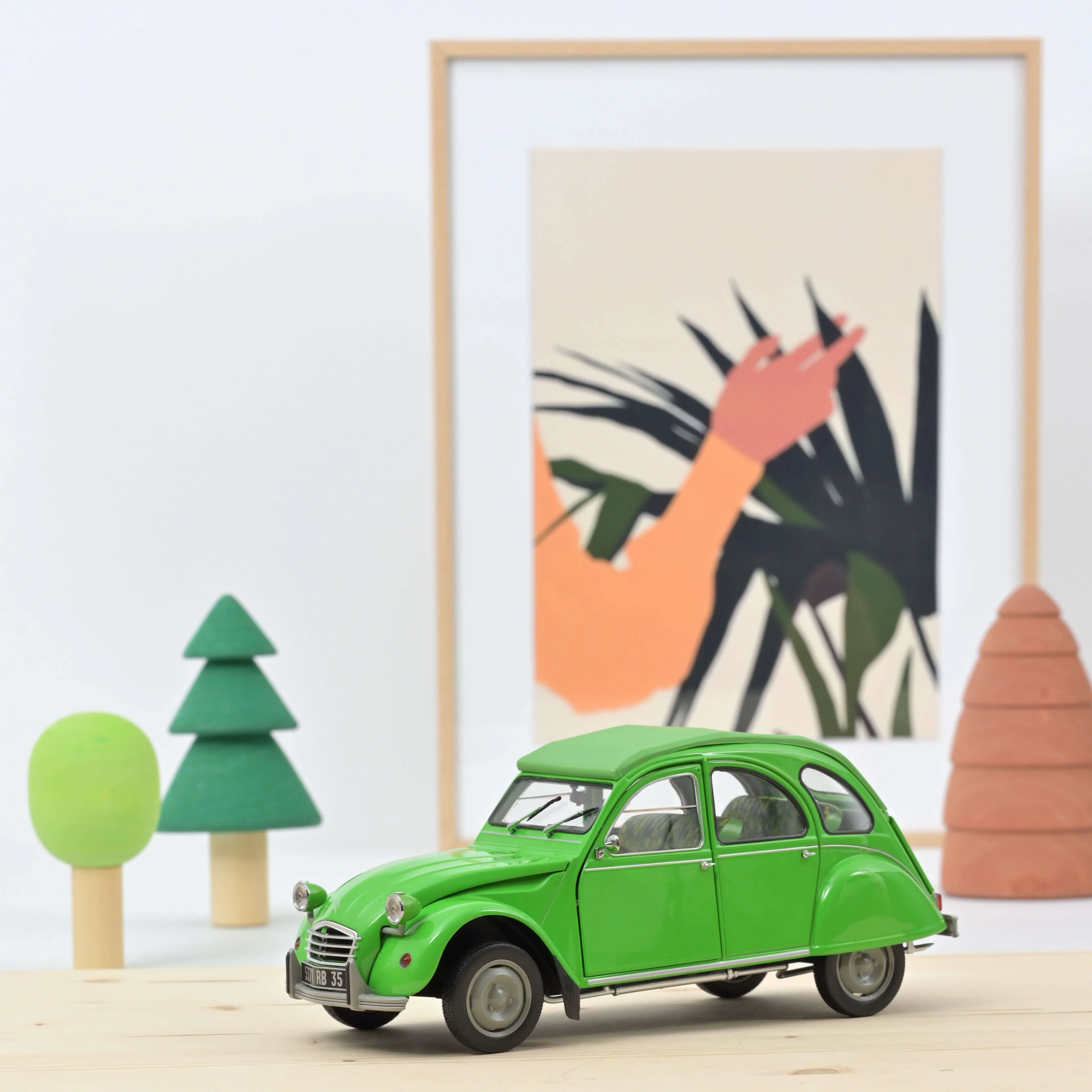Citroën 2CV 1974 Palmeraie Vert 1/18 - 300pcs
