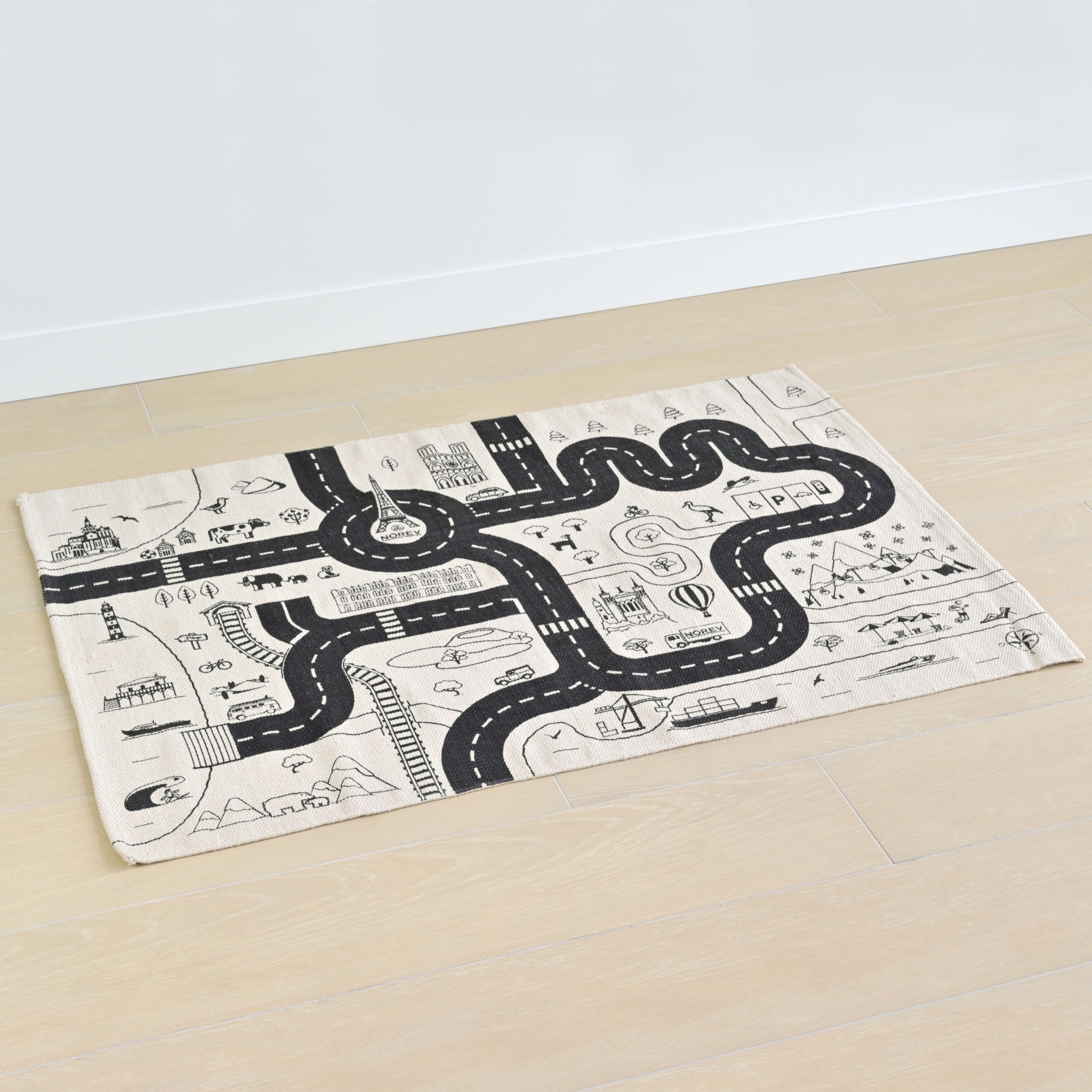 Tapis de jeu routes de France