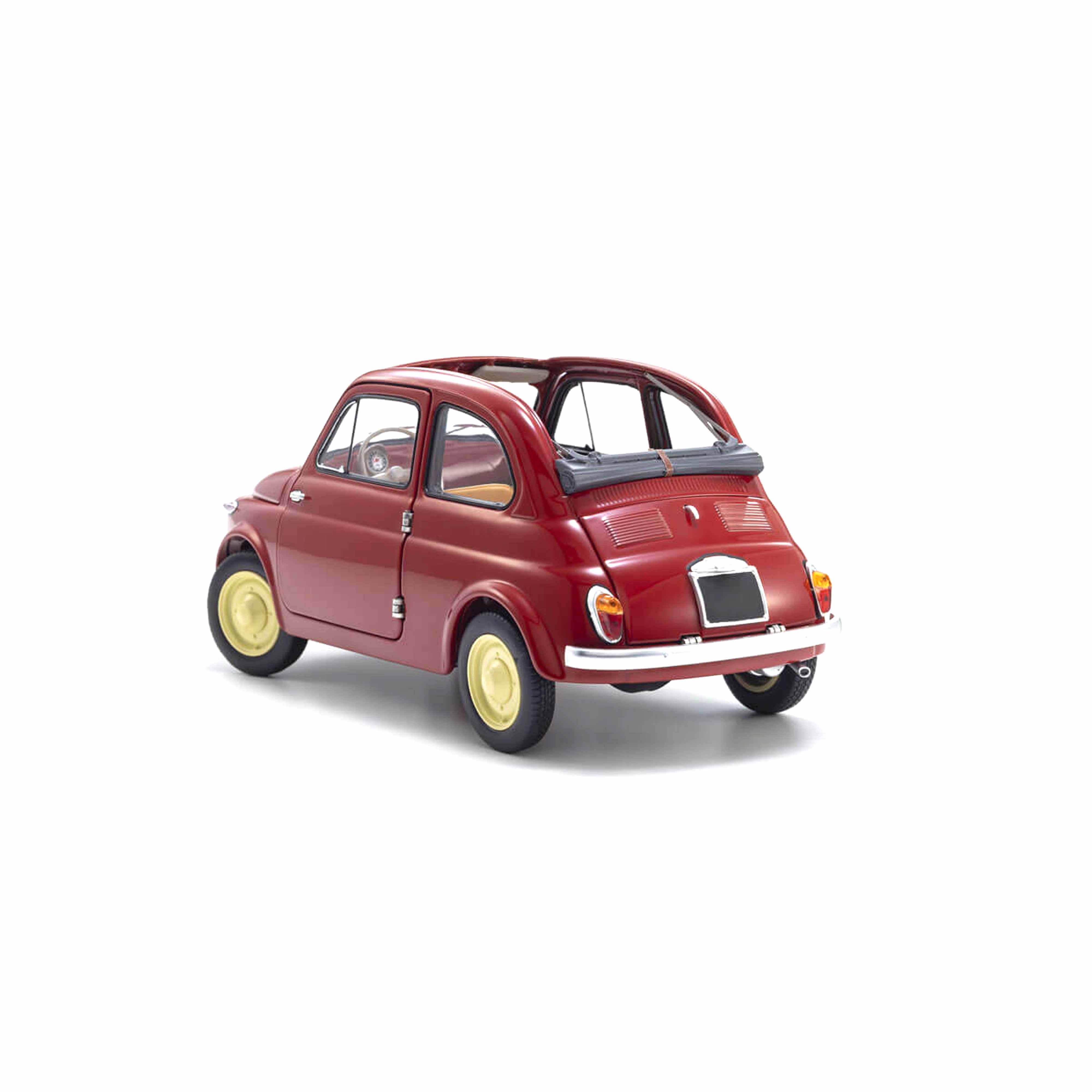 Fiat Nuova 500 Rouge Corail 1/18
