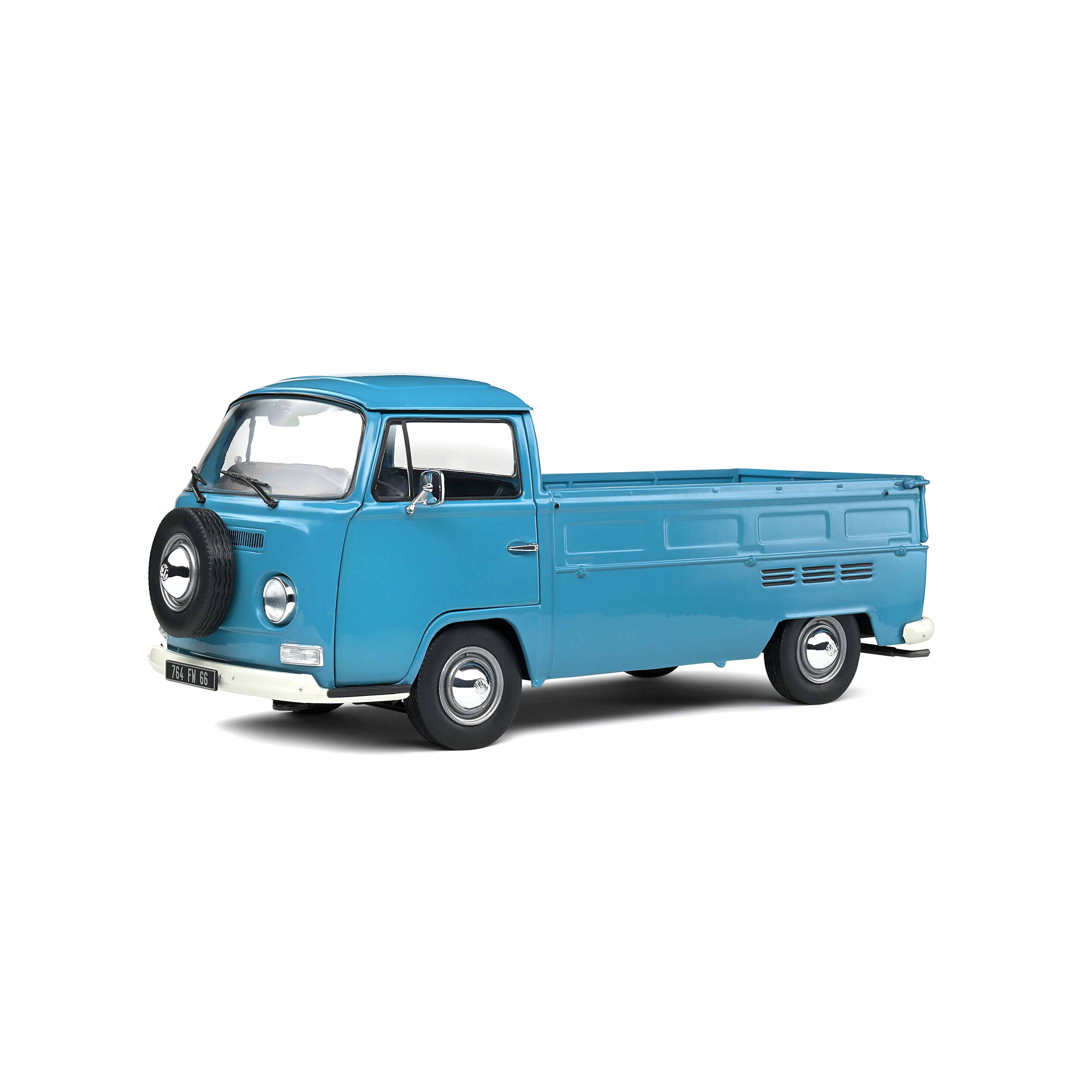 VW T2 Pick Up Bleu Pétrole 1968 1/18