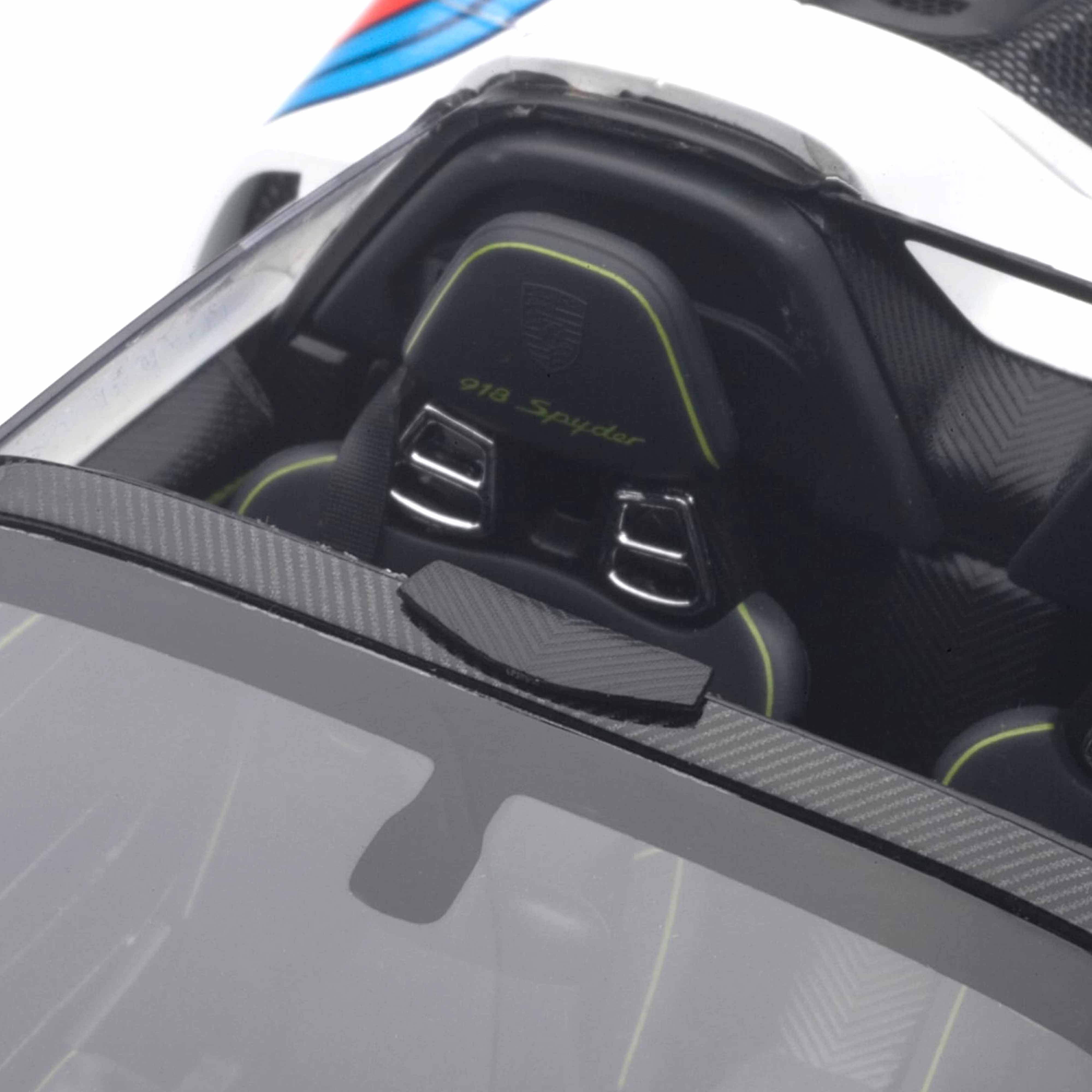 Porsche 918 Spyder 2013 Blanc avec logo Martini 1/18