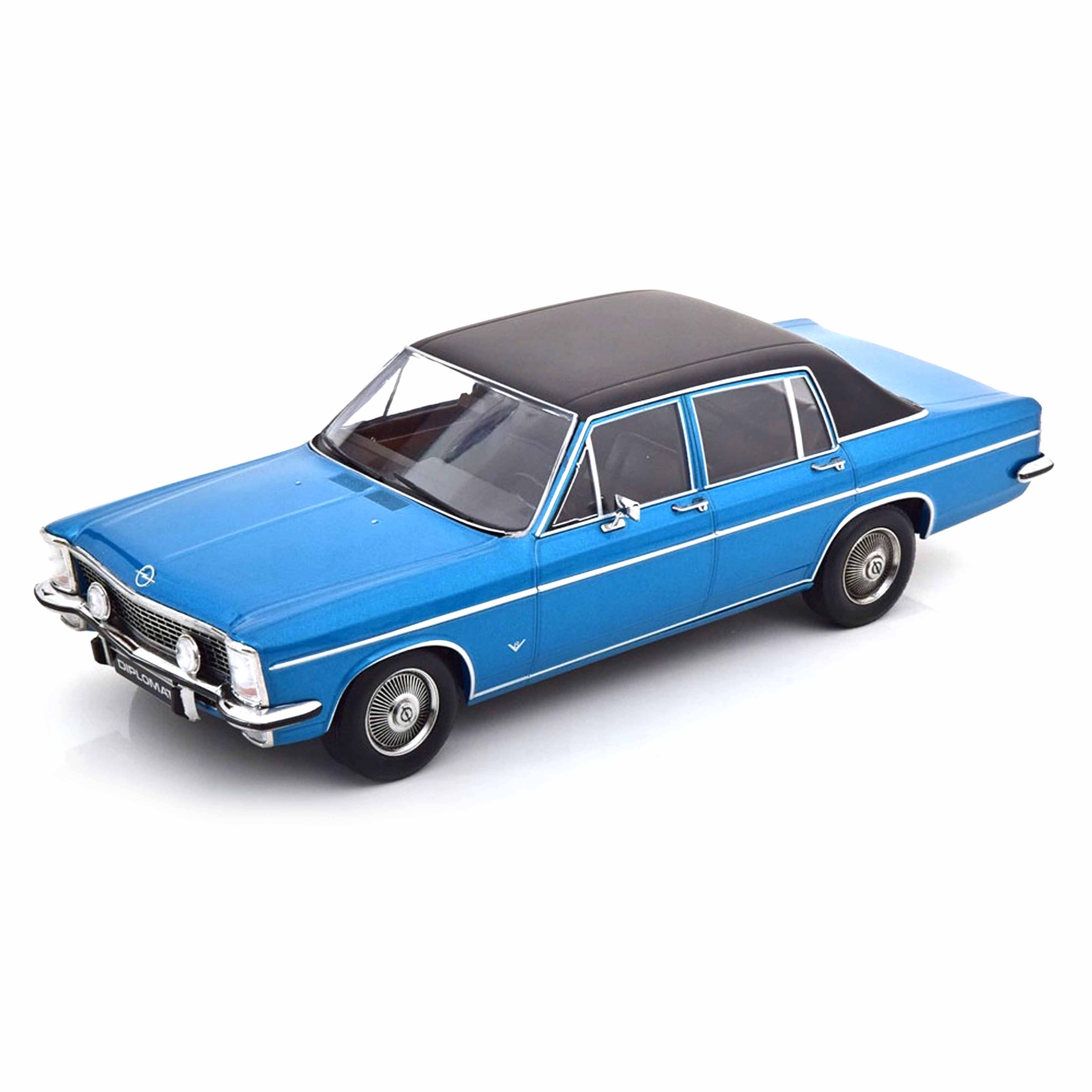 Opel Diplomat V8 1969 Bleu métallisée 1/18