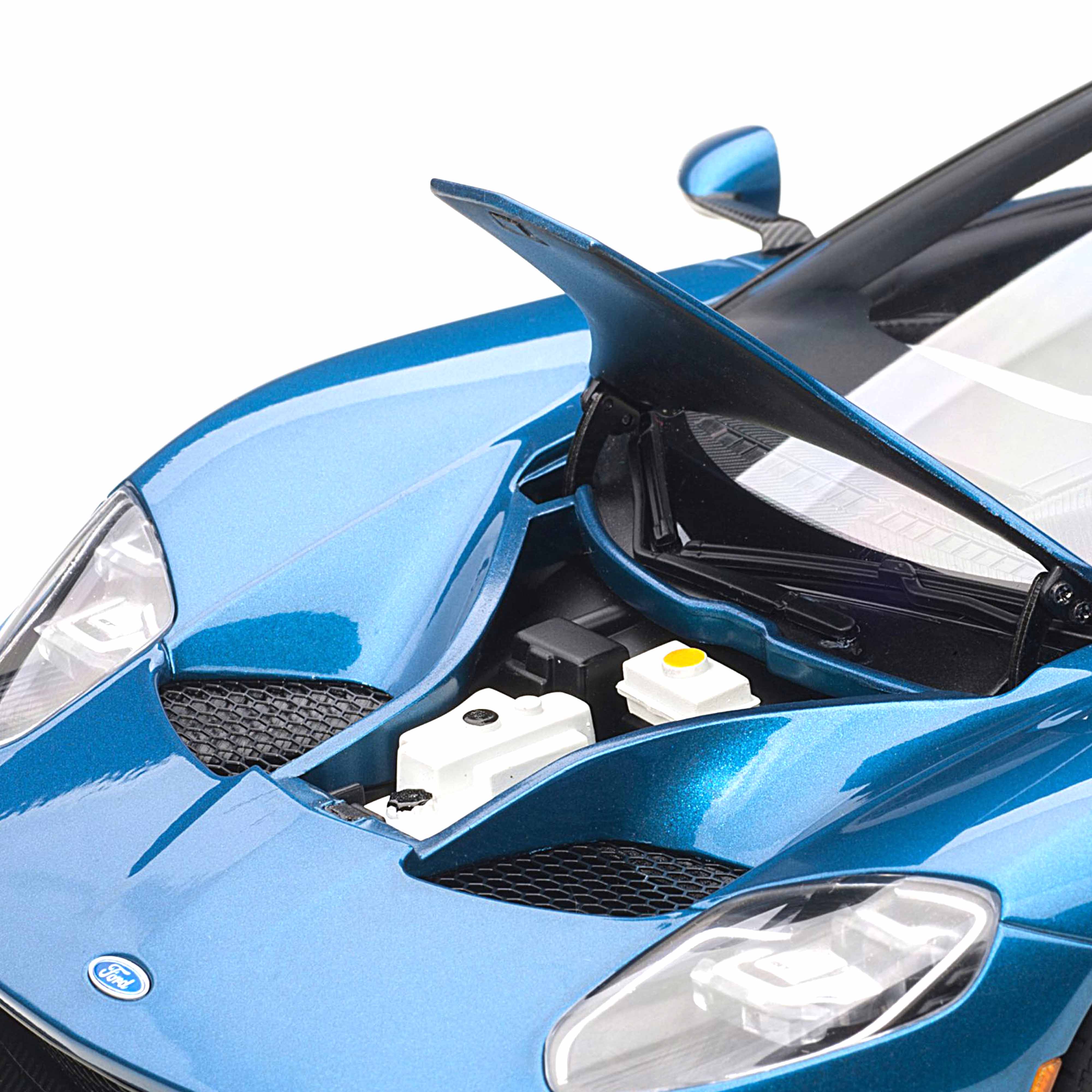 Ford GT 2017 Bleu liquide 1/18
