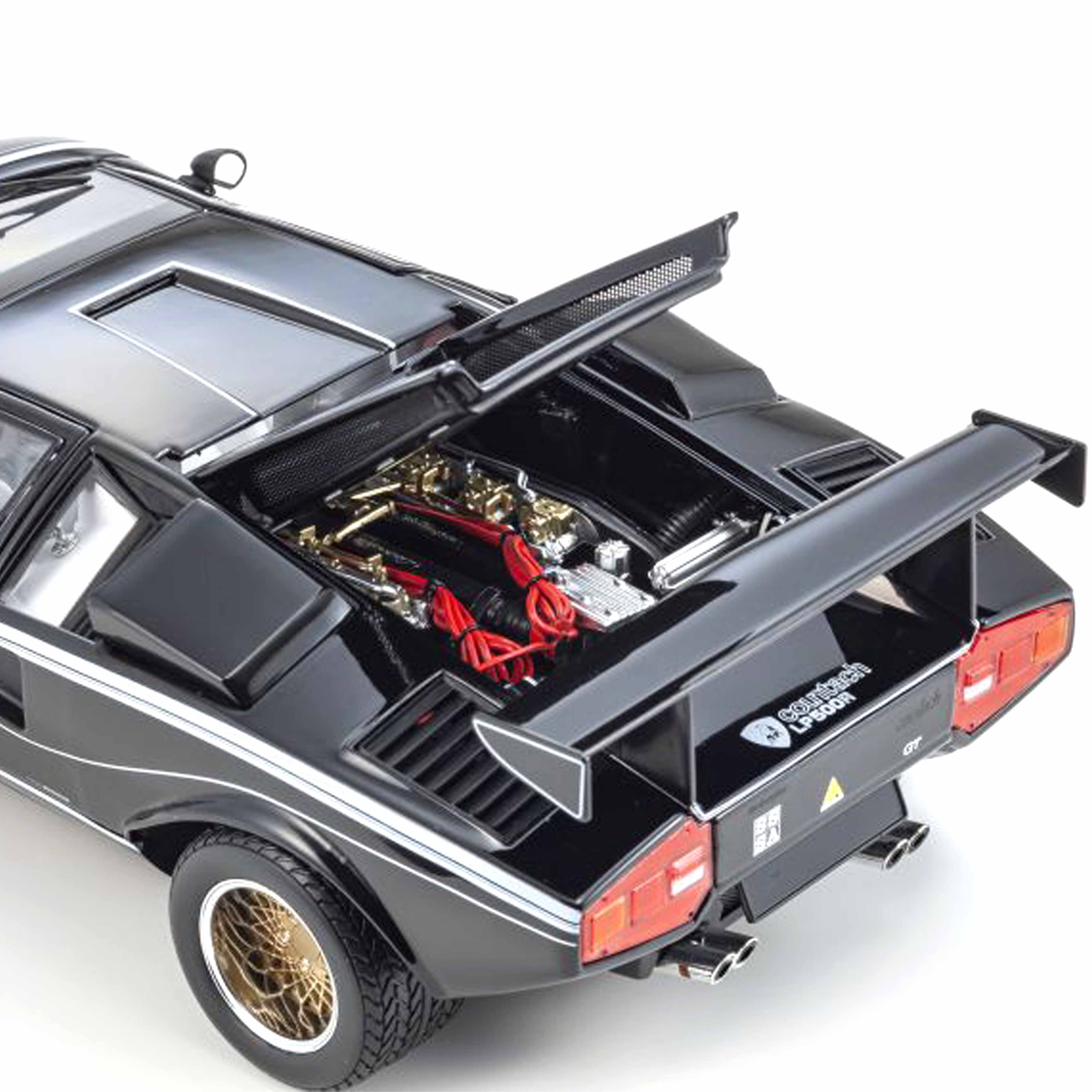 Lamborghini Countach LP5000 Noir/Blanc 1/18