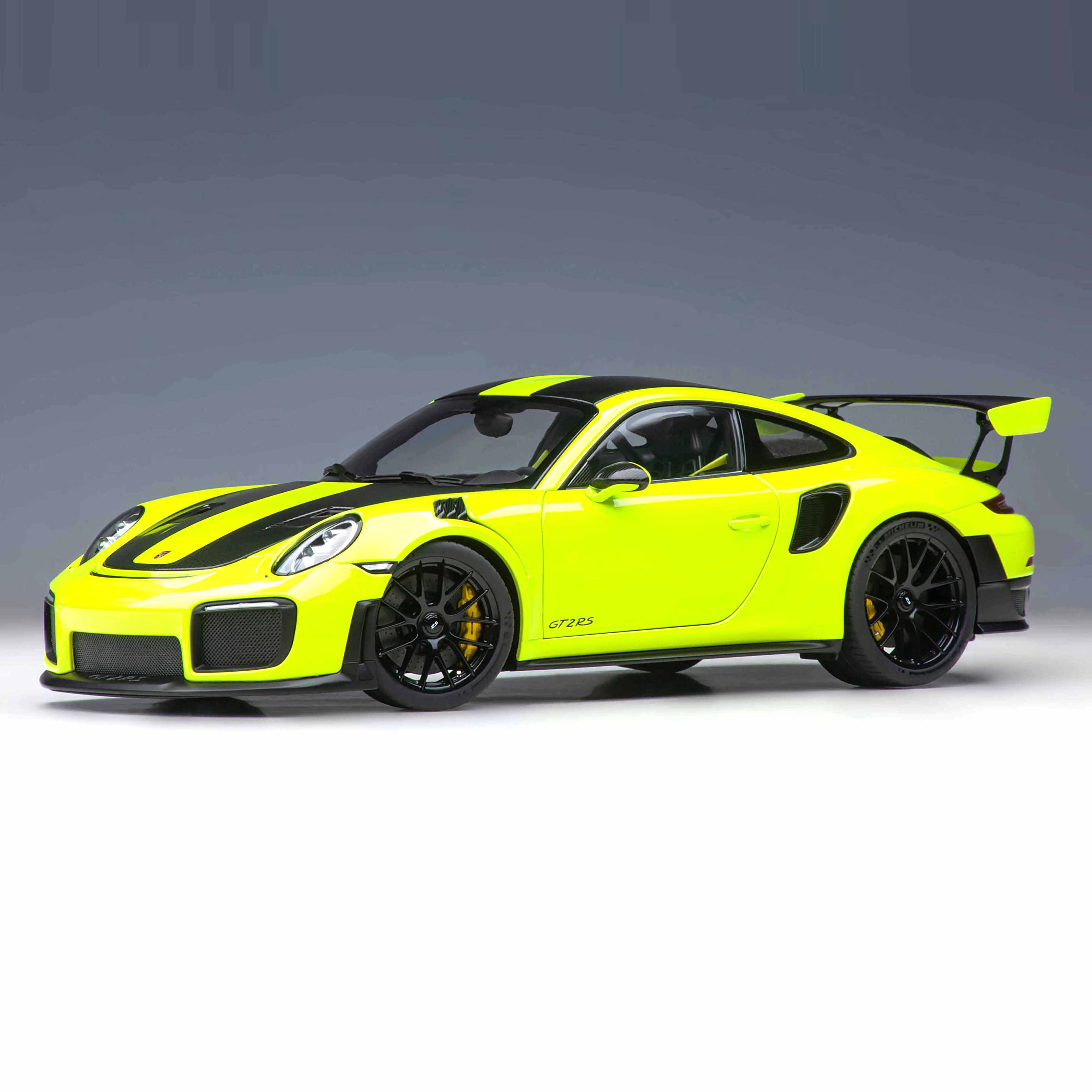 Porsche 911 (991.2) GT2 RS Pack Weissach Vert Acide 1/18