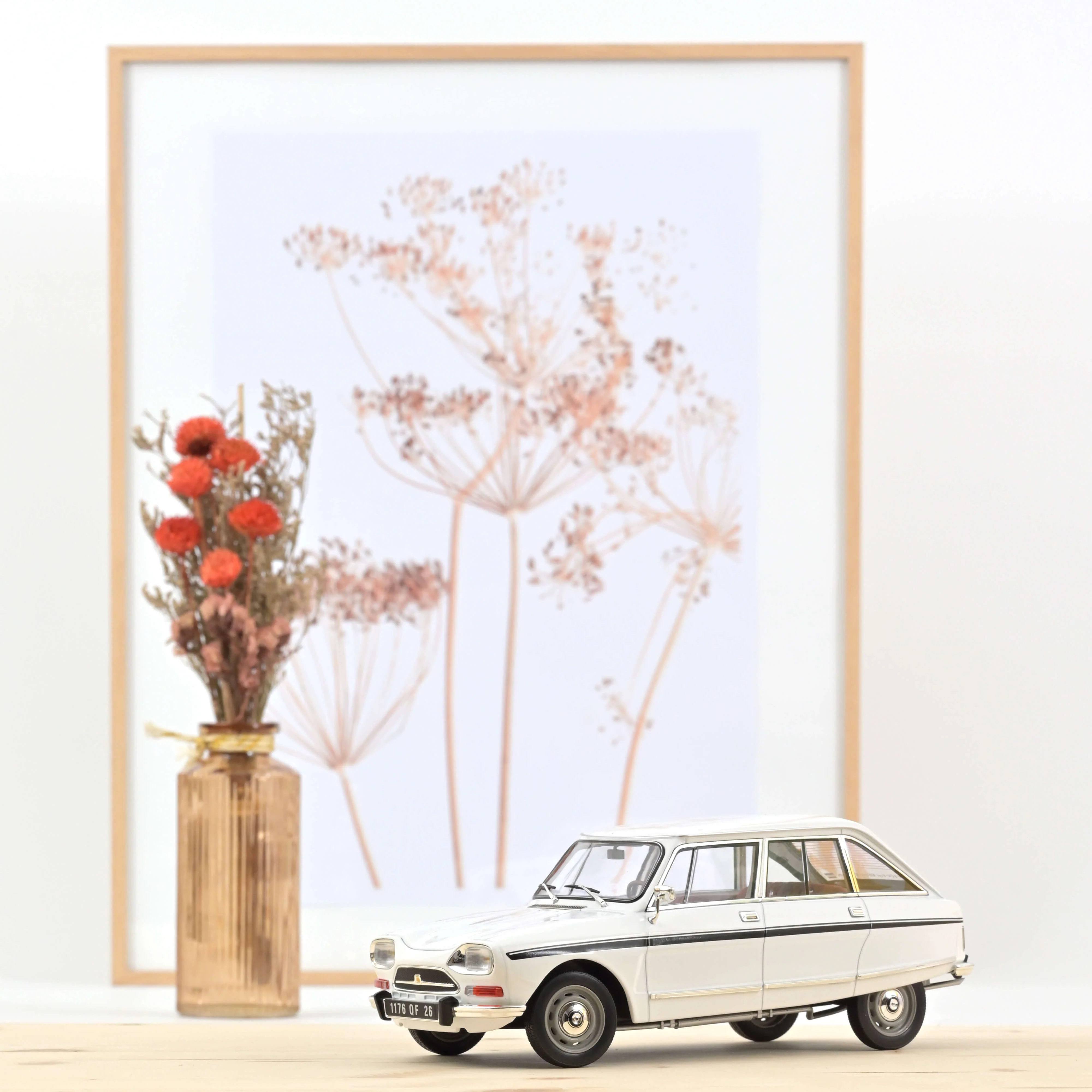 Citroën Ami Super 1974 Blanc Meije 1/18