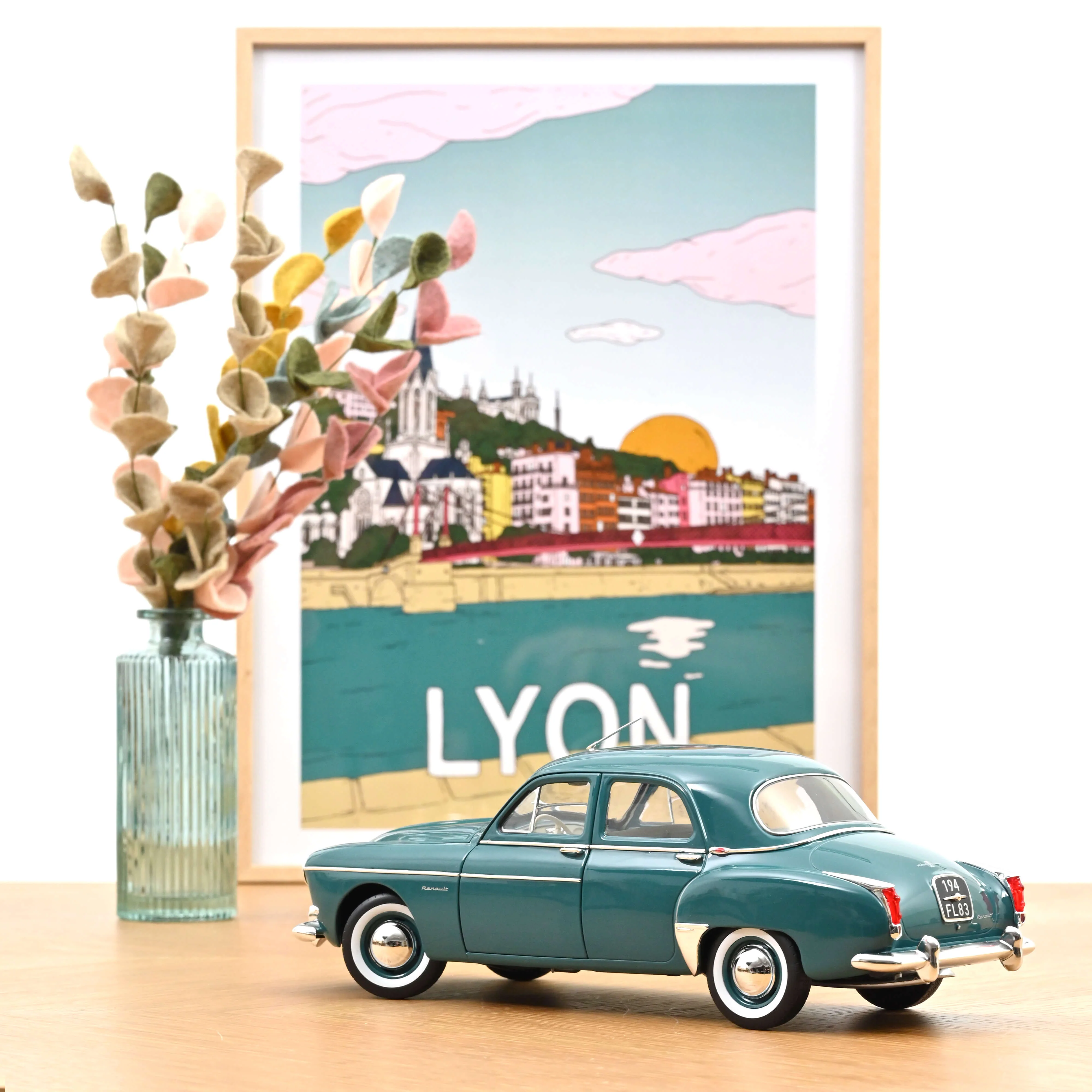 Renault Frégate 1960 Vert Sévigné 1/18