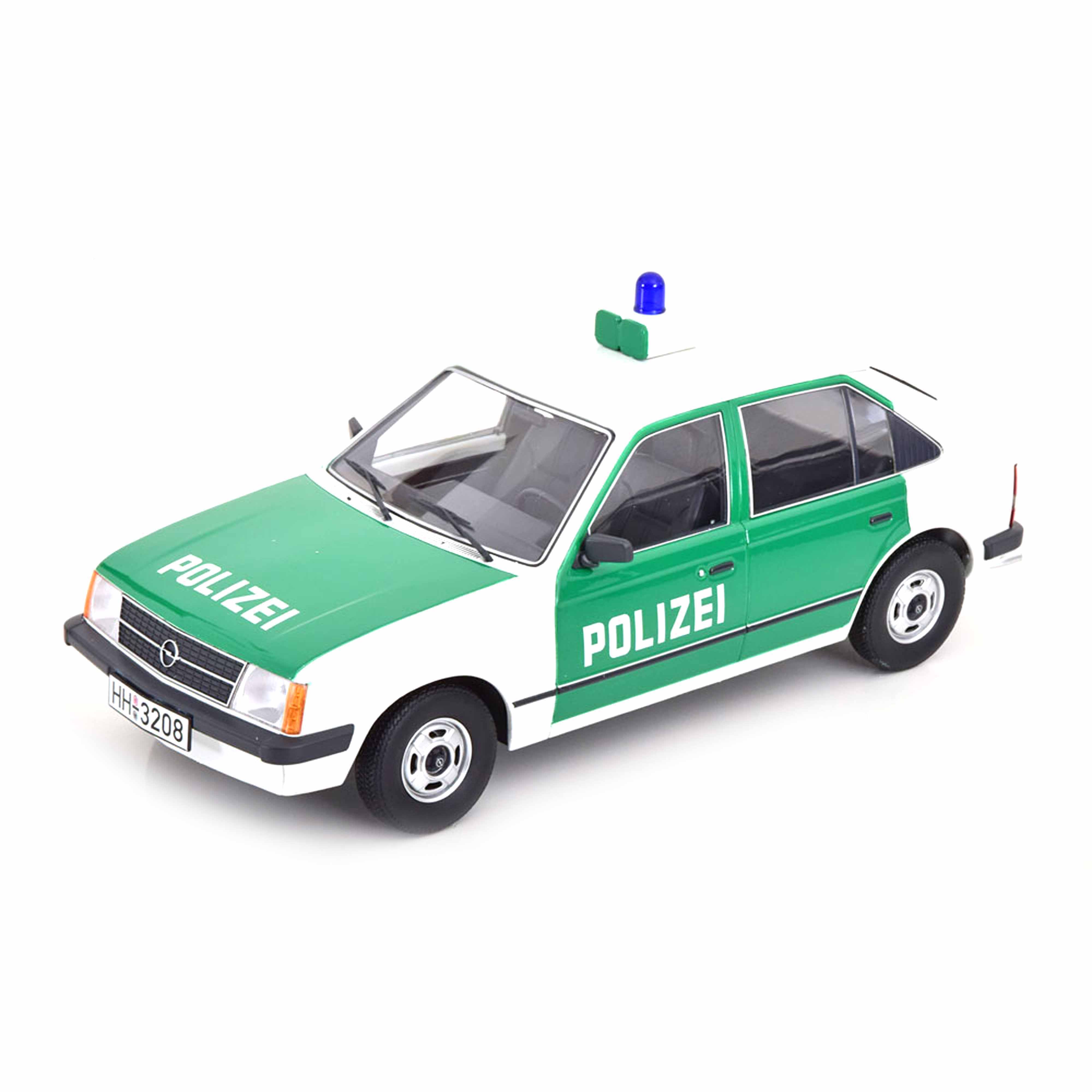 Opel Kadett D 5 portes 1984 Polizei 1/18