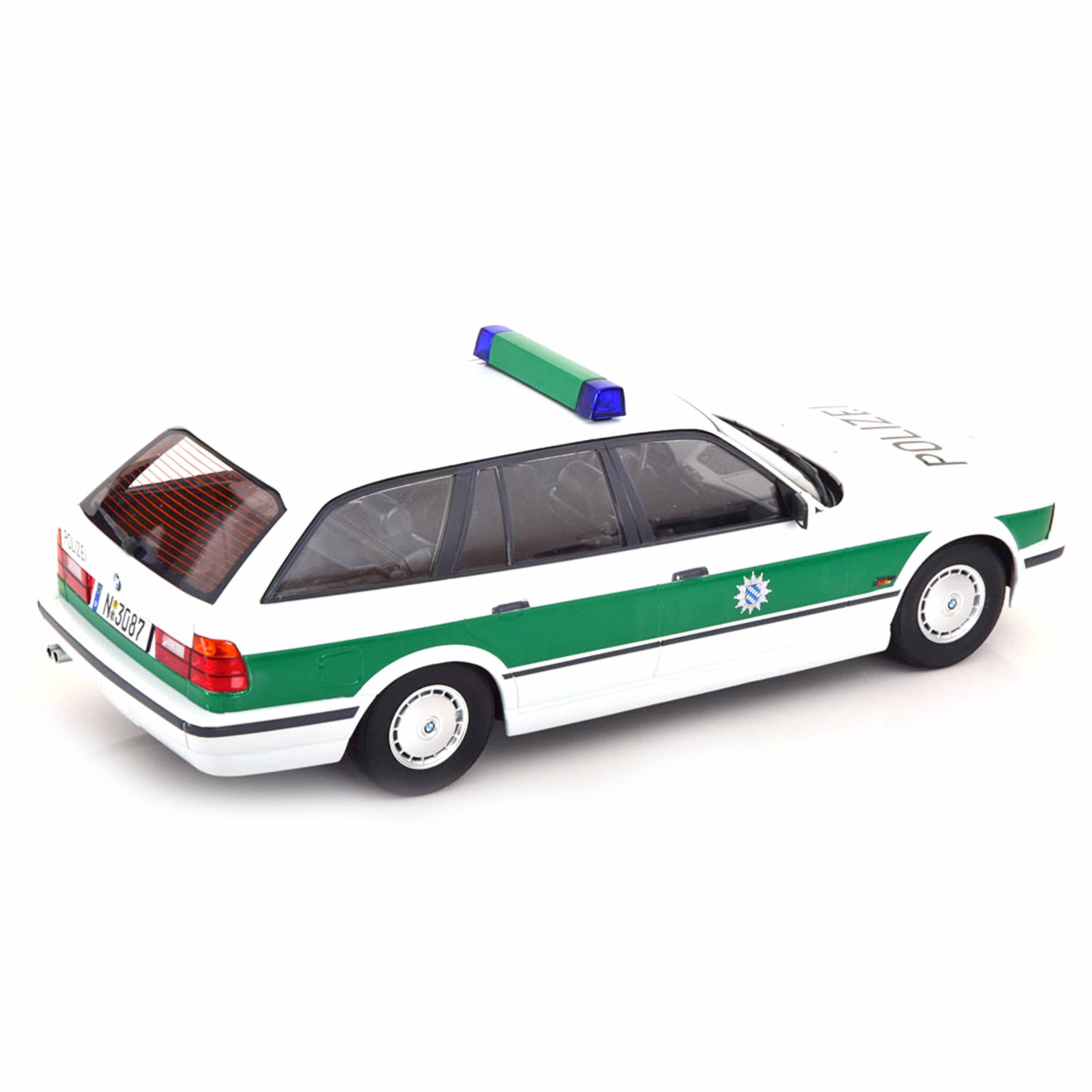 BMW Série 5 E34 Touring 1996 Polizei 1/18