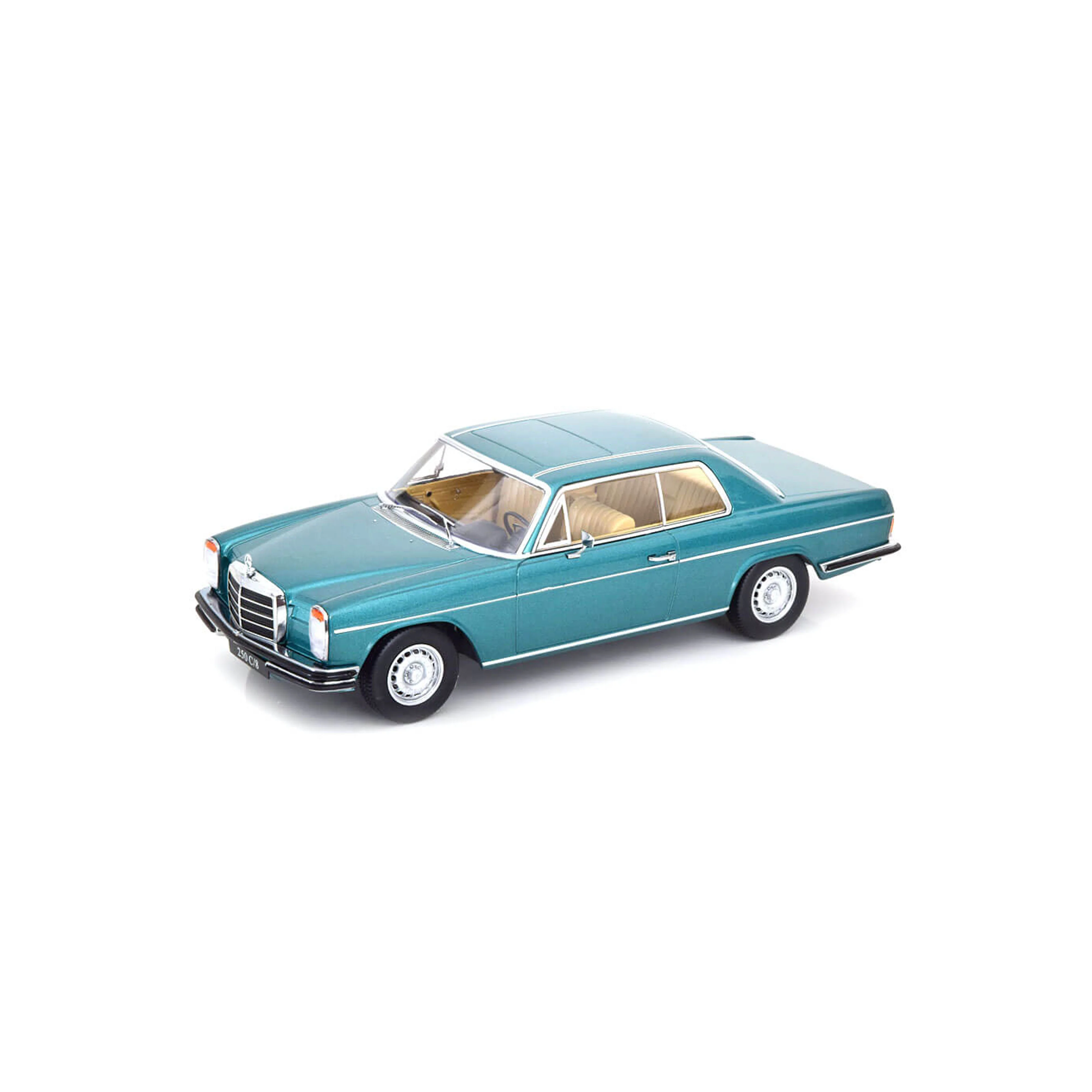 Mercedes 280C/8 W114 Coupé 1969 Vert Métallisé 1/18