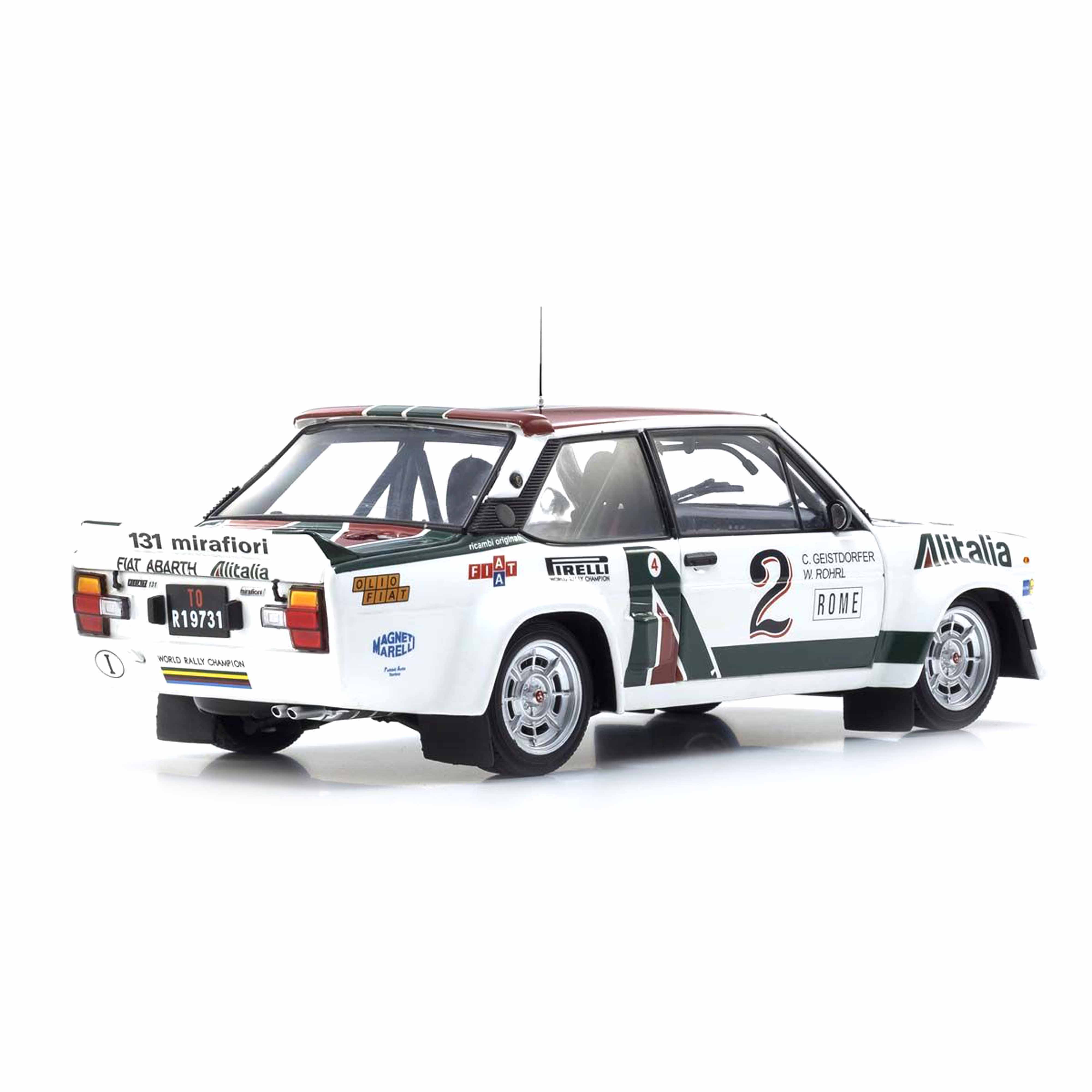 Fiat 131 Abarth 1978 Monte Carlo (N°2) 1/18