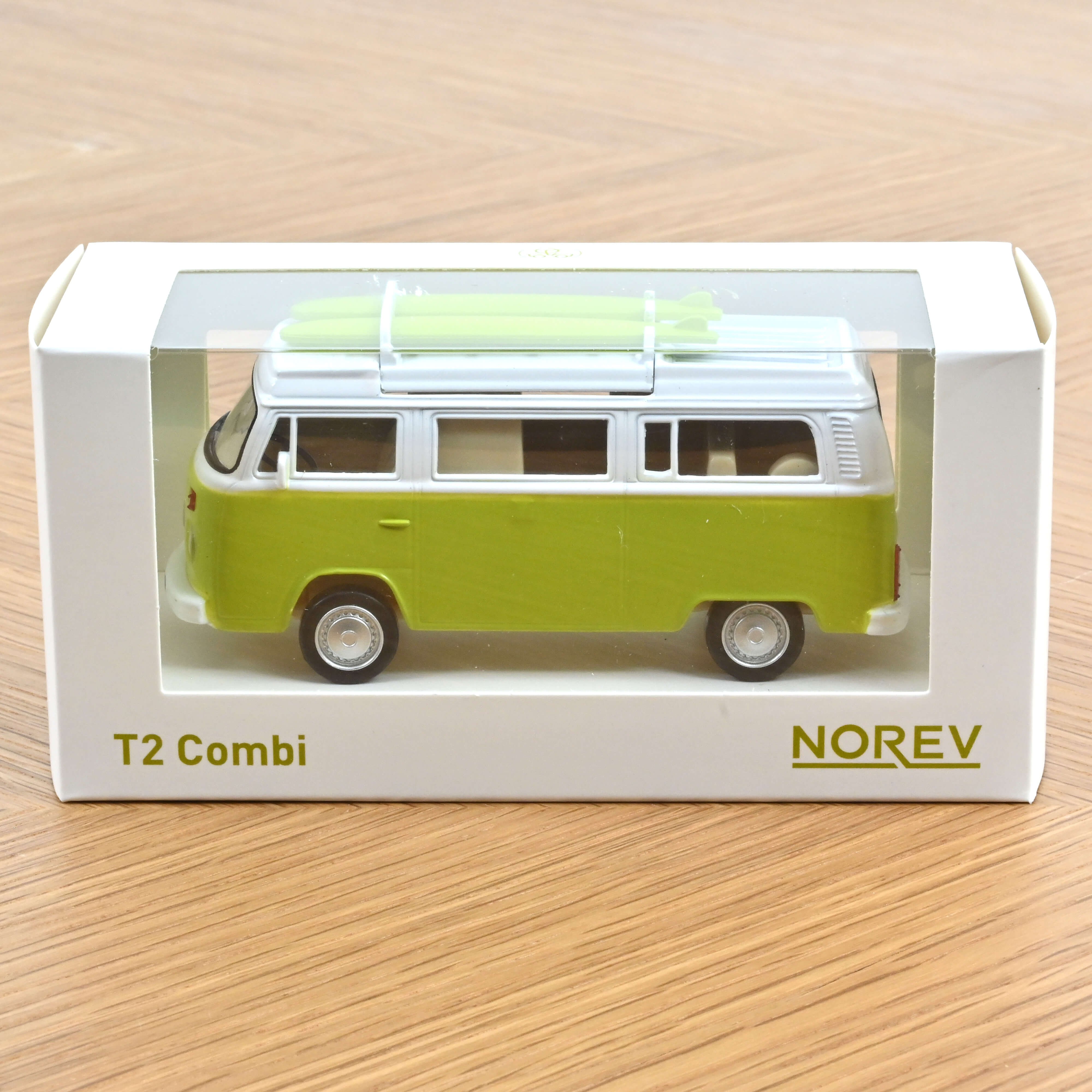 VW Combi T2b Camper Van 1973 Vert Sauge Jet-car 1/43
