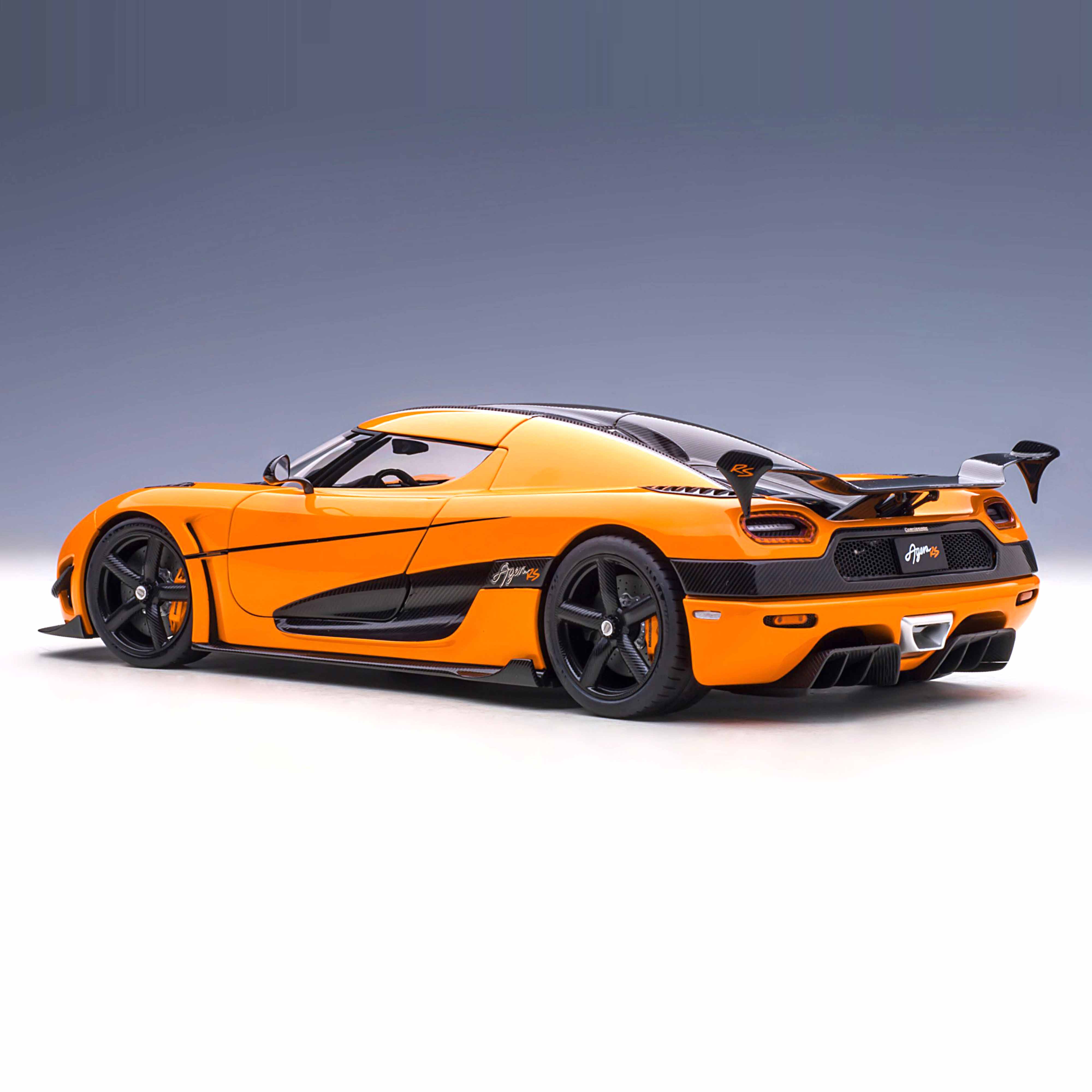 Koenigsegg Agera RS 2015 Orange/Noir 1/18