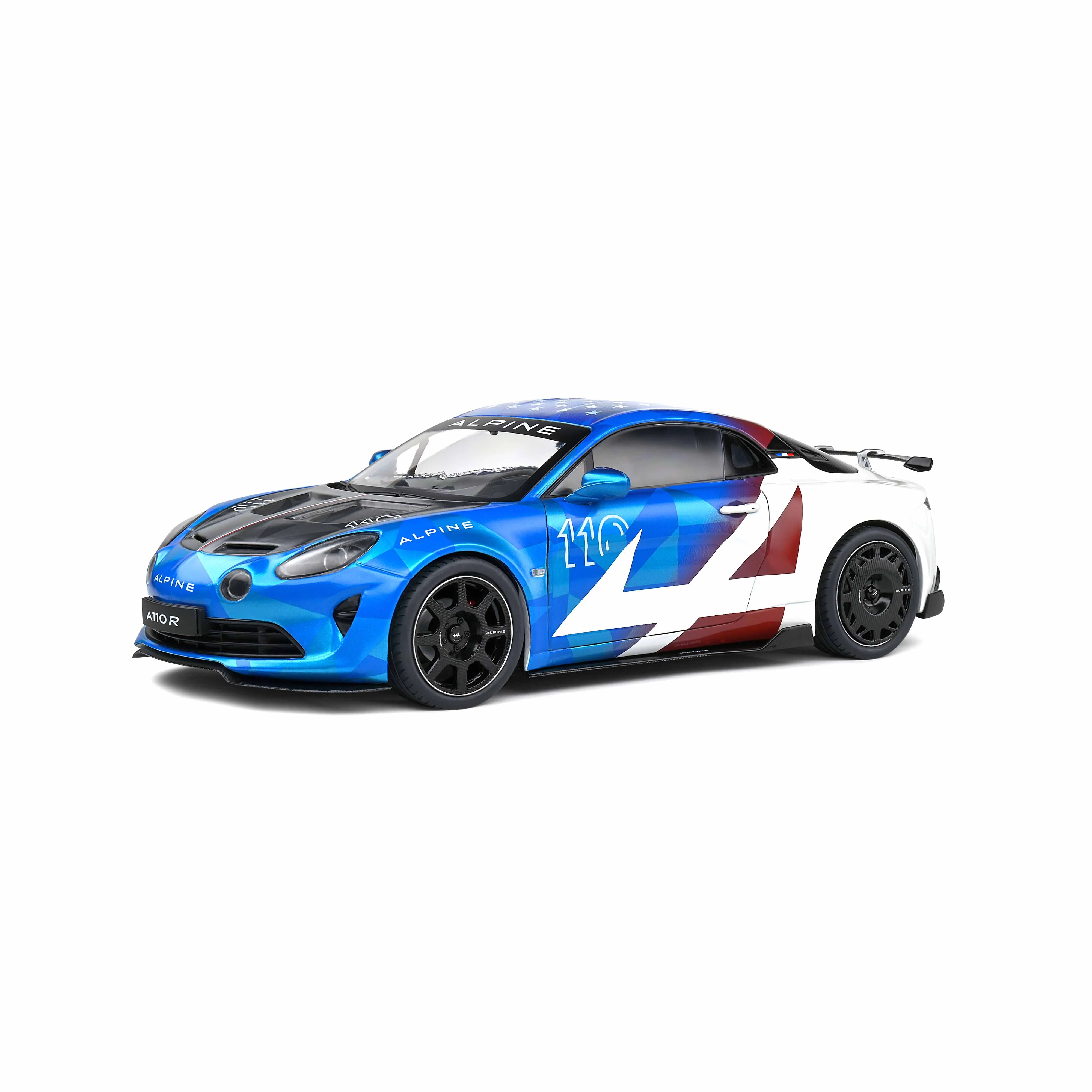 Alpine A110 Radicale US Racing Bleu 2023 1/18