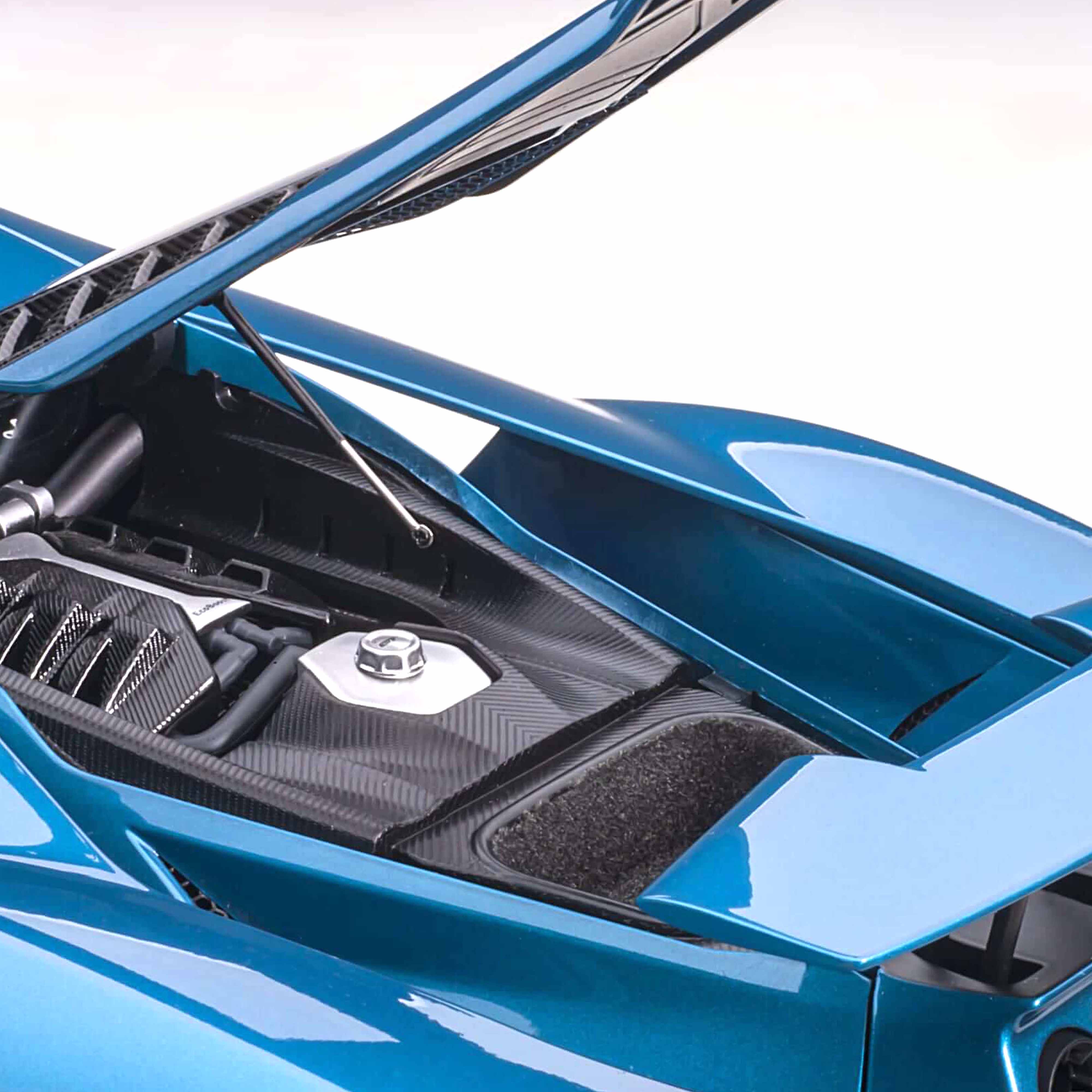 Ford GT 2017 Bleu liquide 1/12