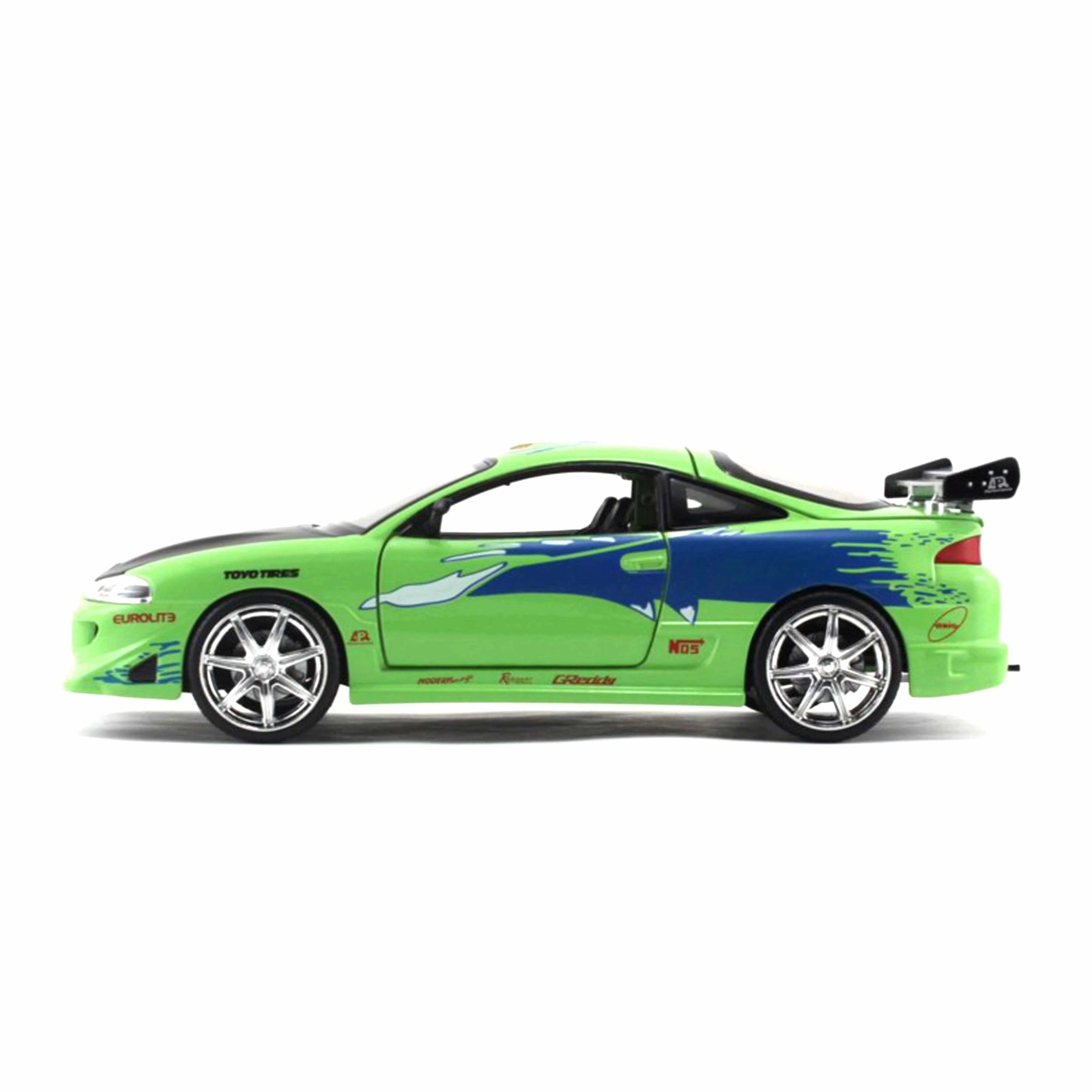 Mitsubishi Eclipse Vert Brian O'Connor 1995 « Fast and Furious » 1/24