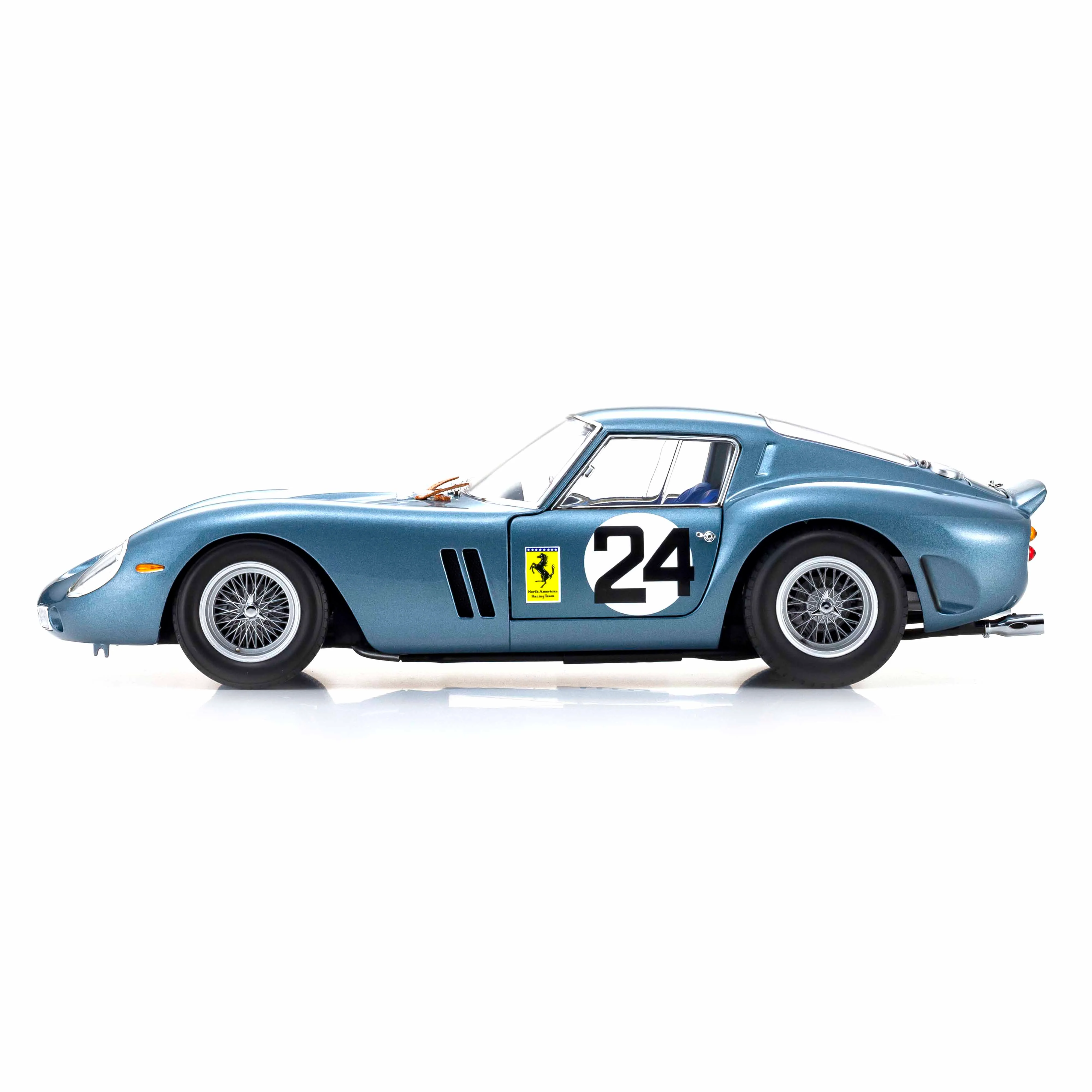Ferrari 250 GTO 1962 Sebring Bleu N°24 1/18