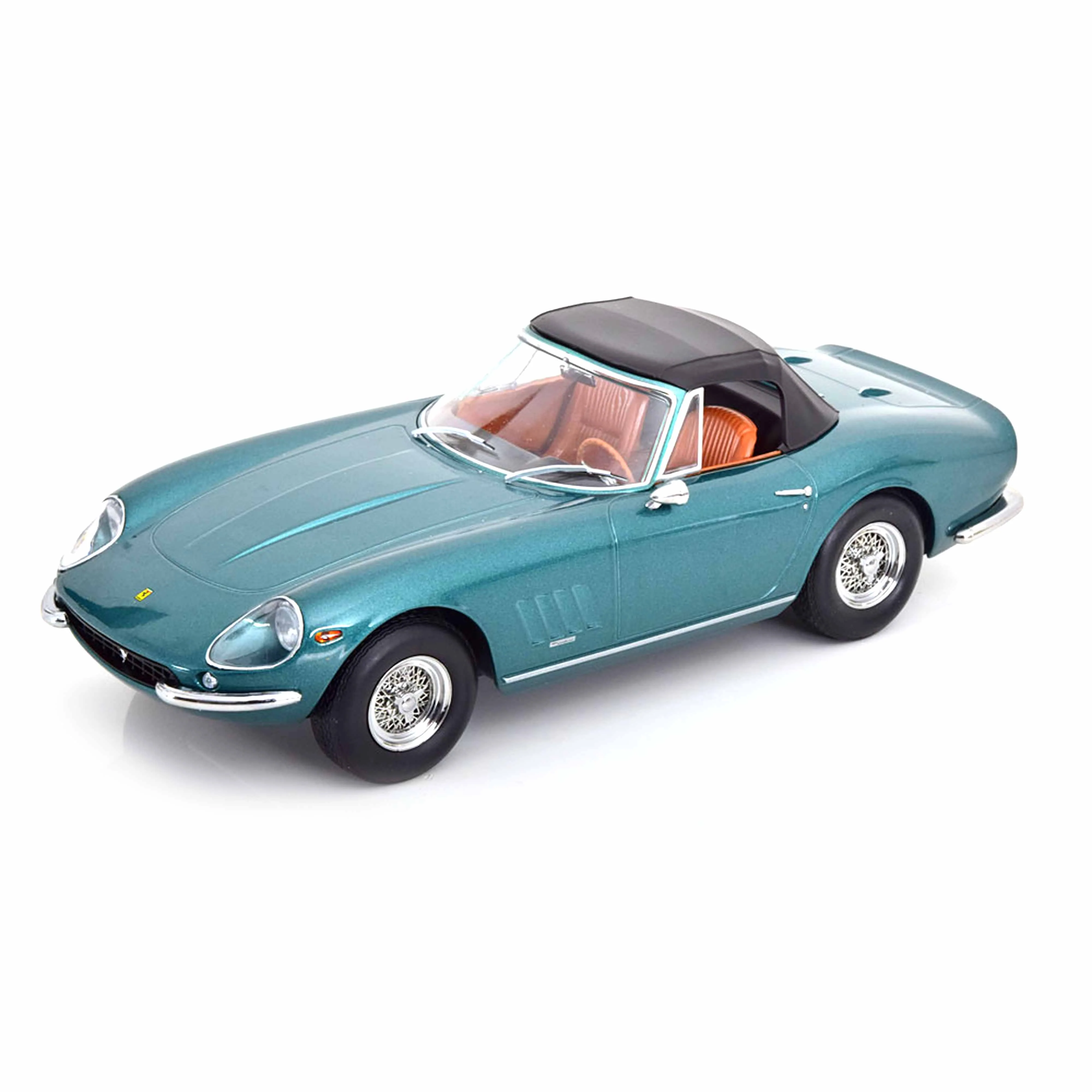 Ferrari 275 GTB4 NART Spyder 1967 Vert Métallisé 1/18