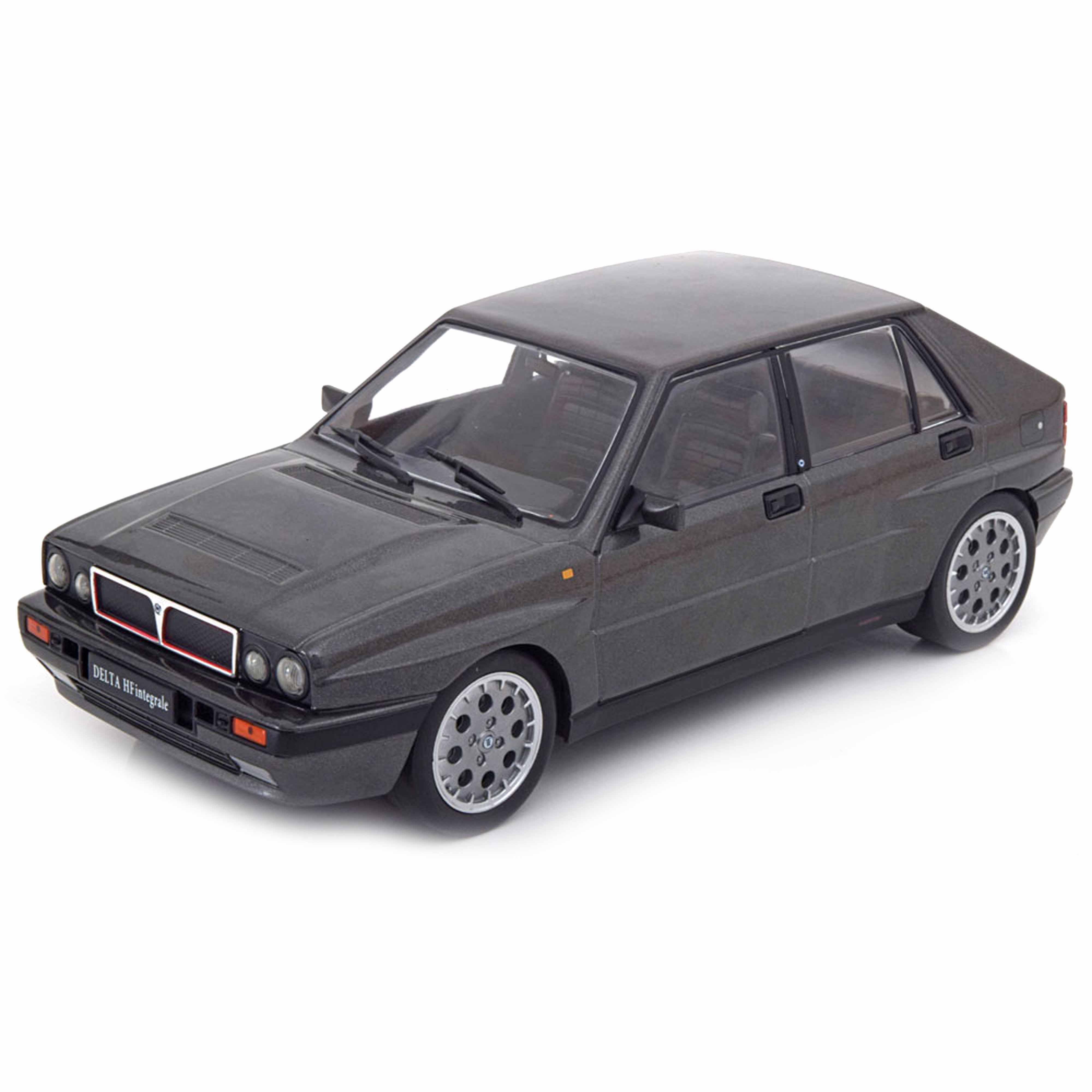 Lancia Delta HF Integrale 16V 1990 gris métallisé 1/18