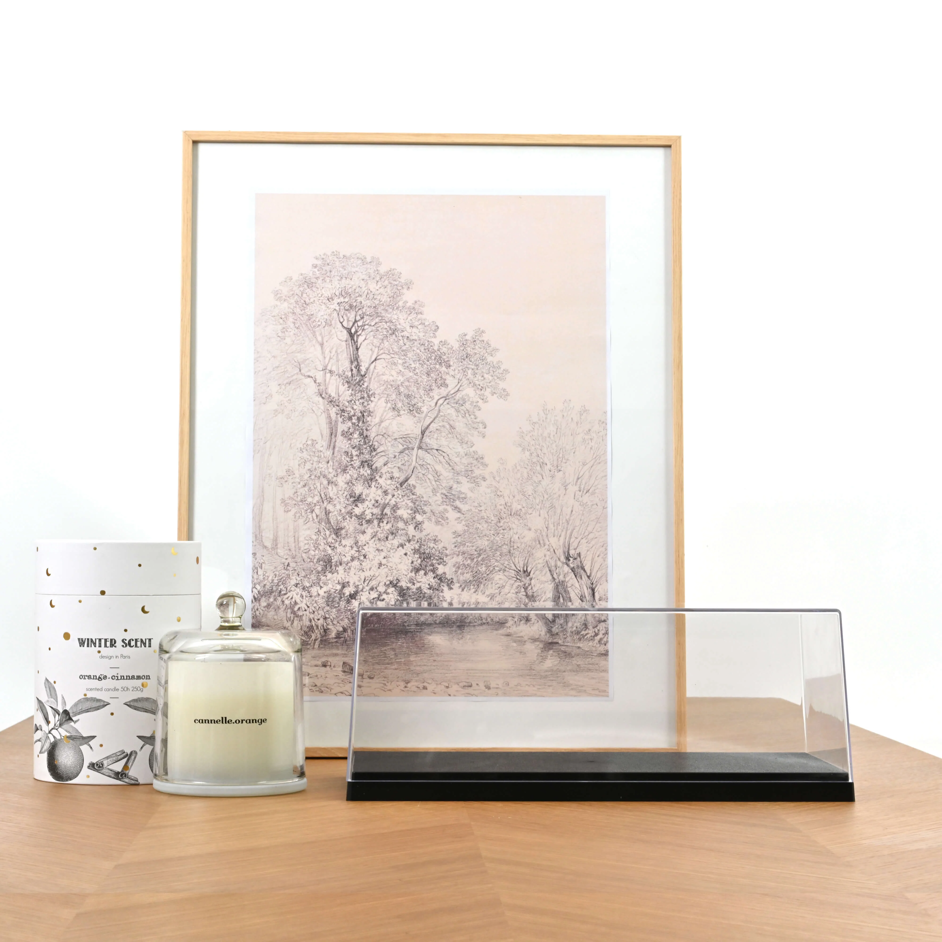 Boîte vitrine noire 1/18