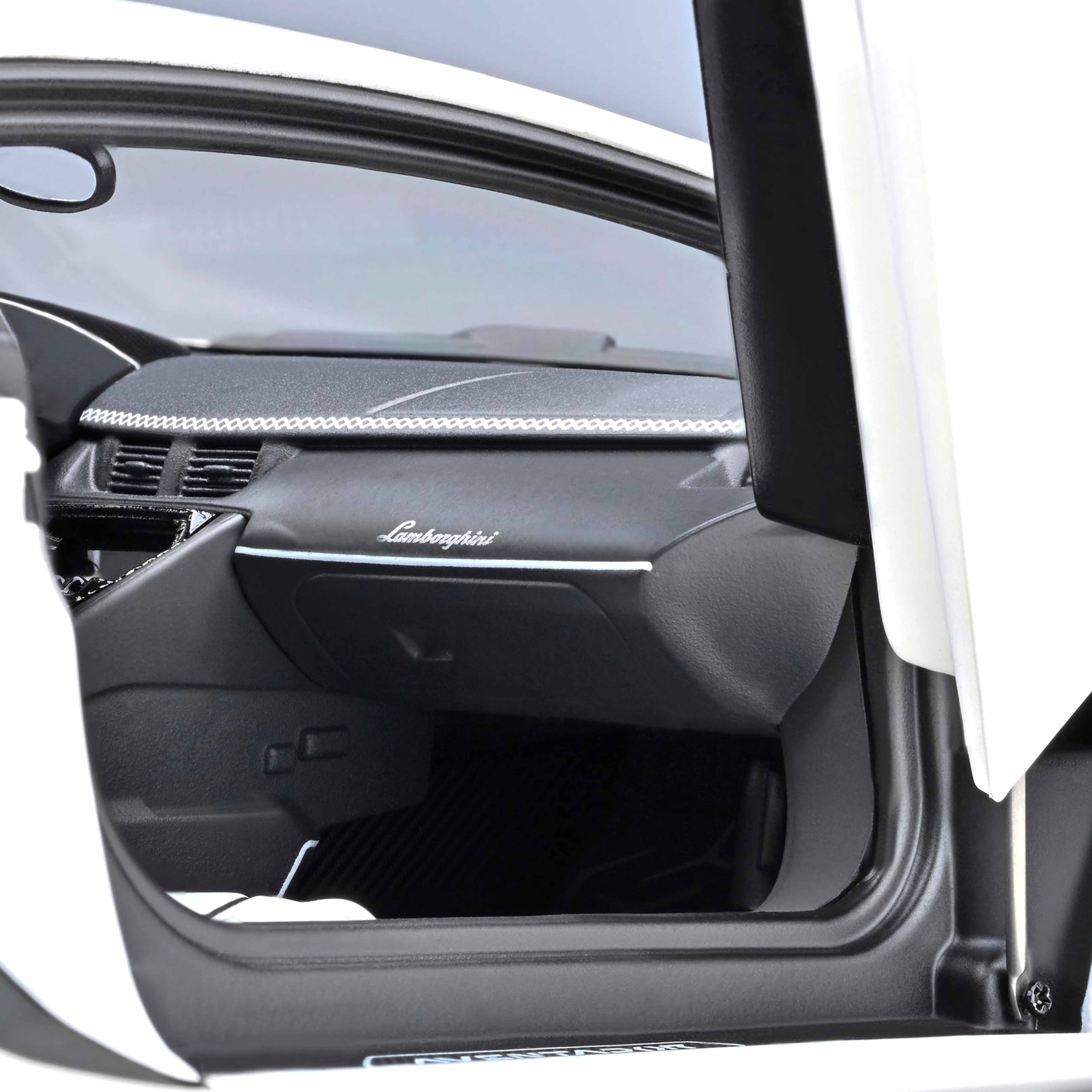 Lamborghini Aventador SVJ 2019 Asopo/Blanc Métallisé 1/18