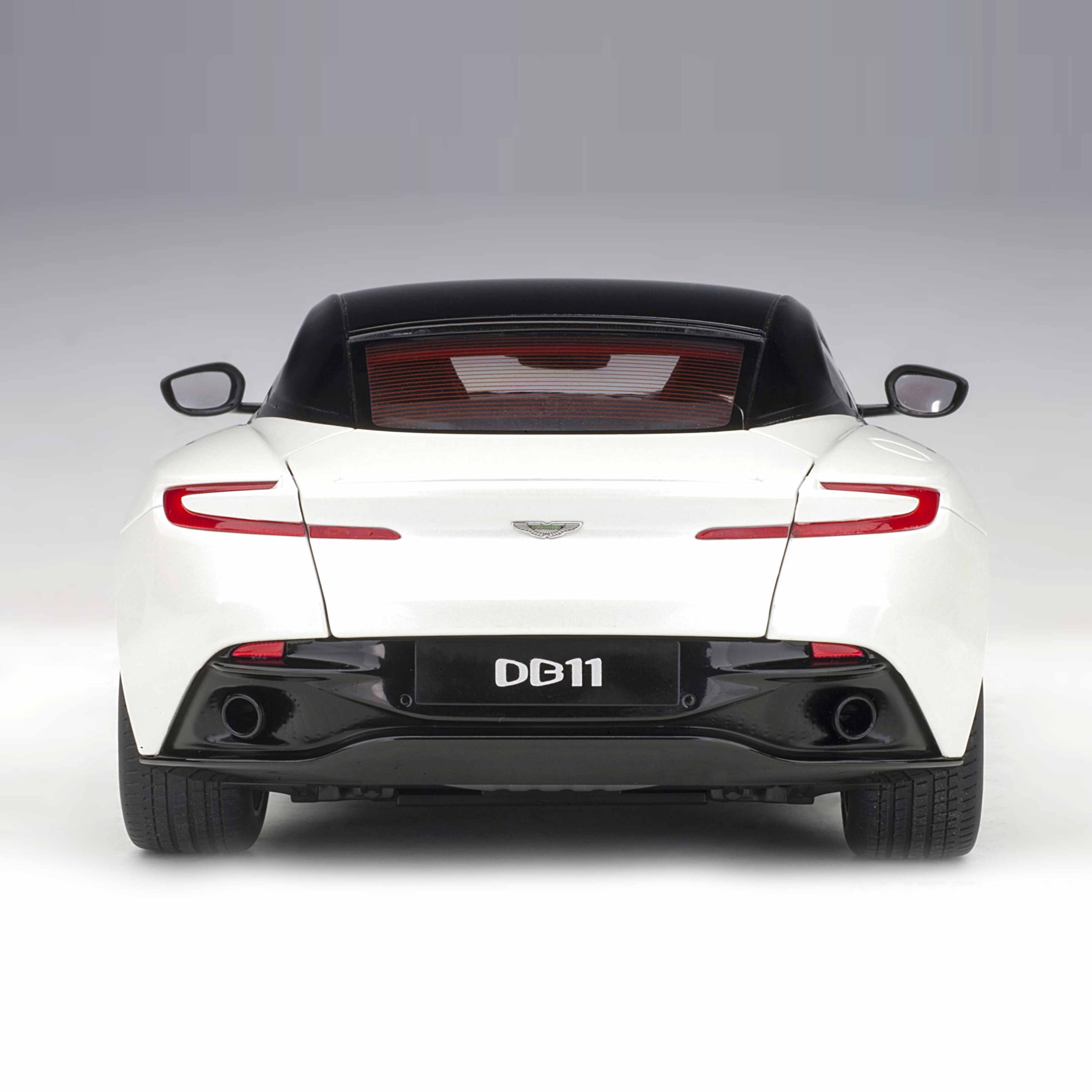 Aston Martin DB11 Givre du matin Blanc 1/18