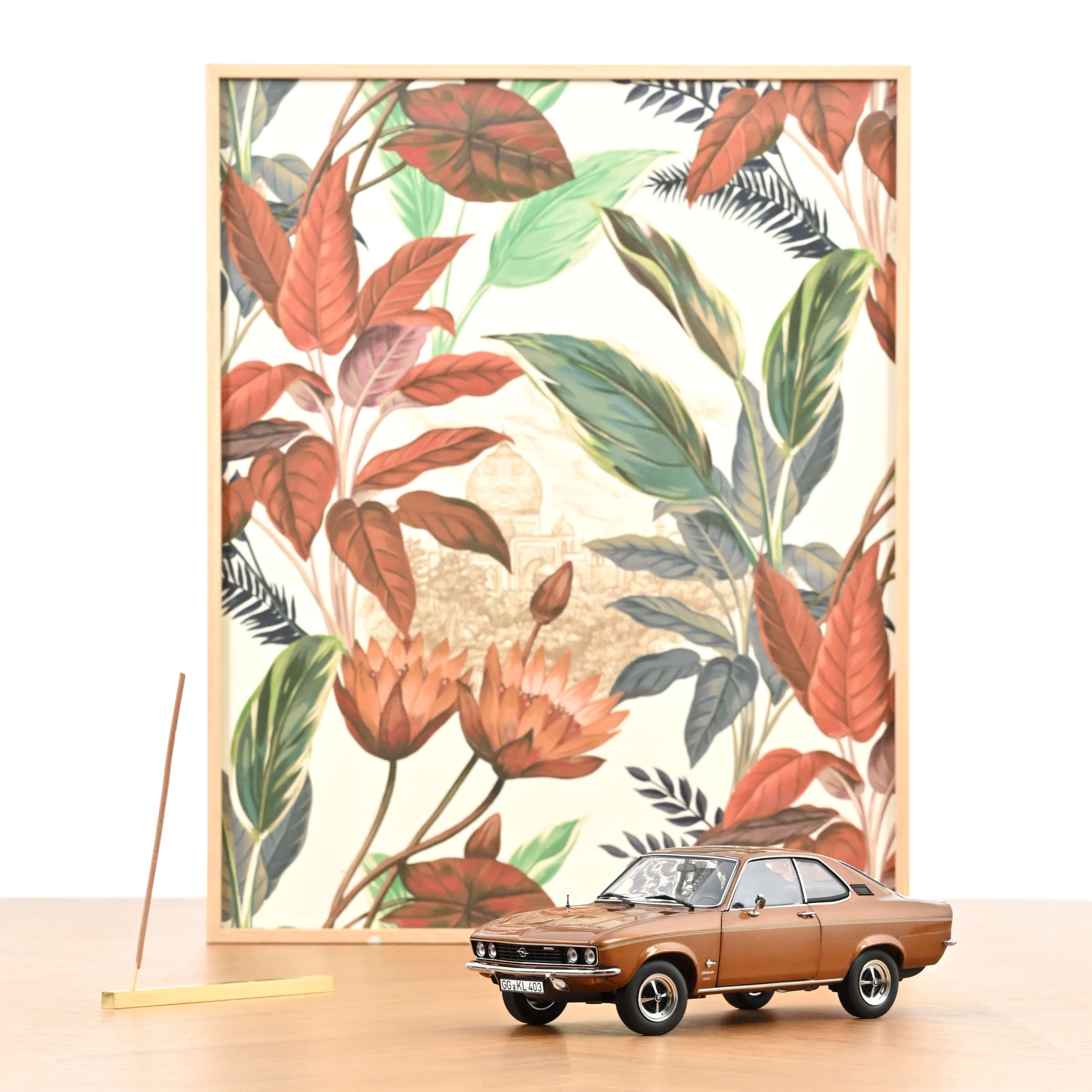 Opel Manta 1970 Bronce métallisé 1/18