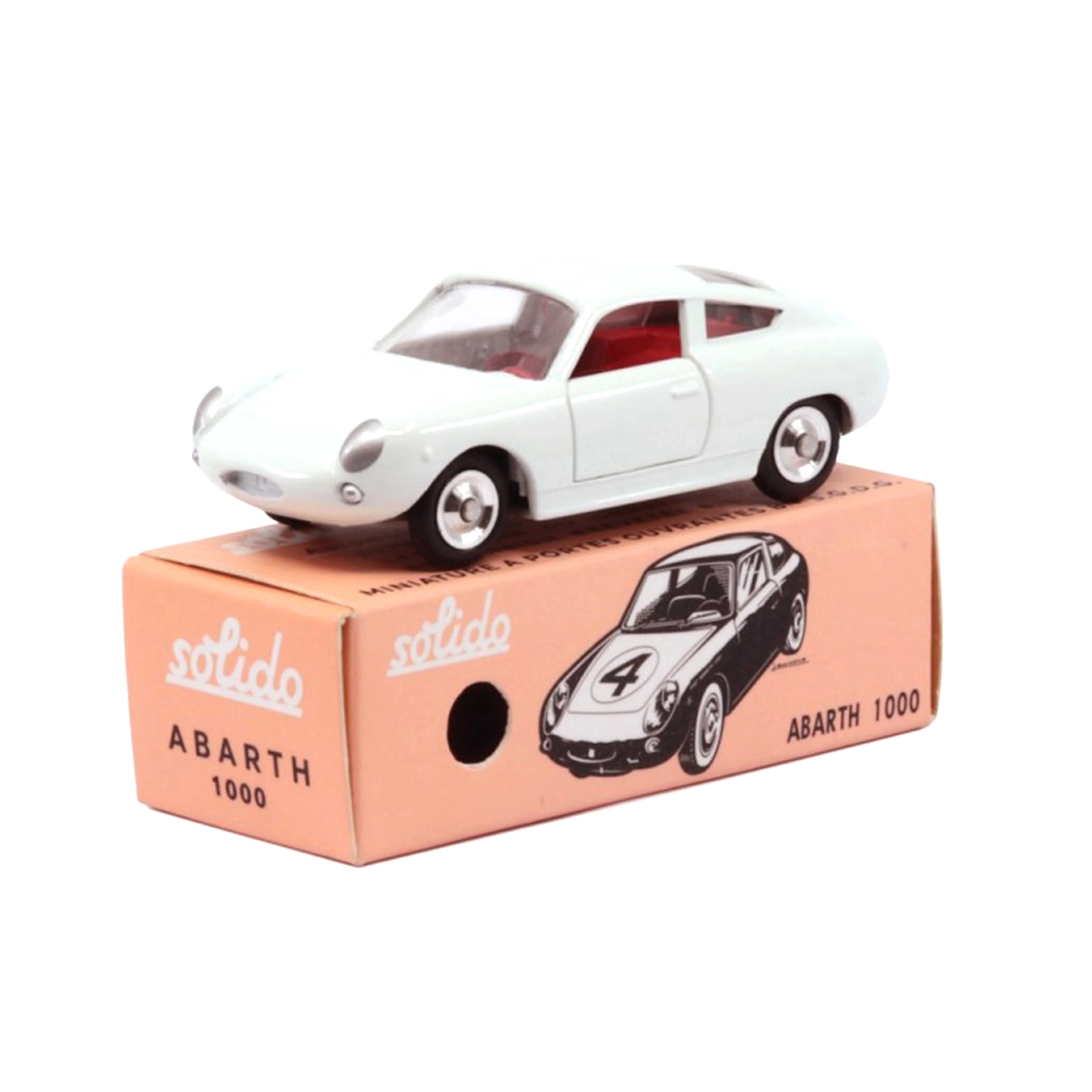 Fiat Abarth 1000 Blanc 1962 1/43
