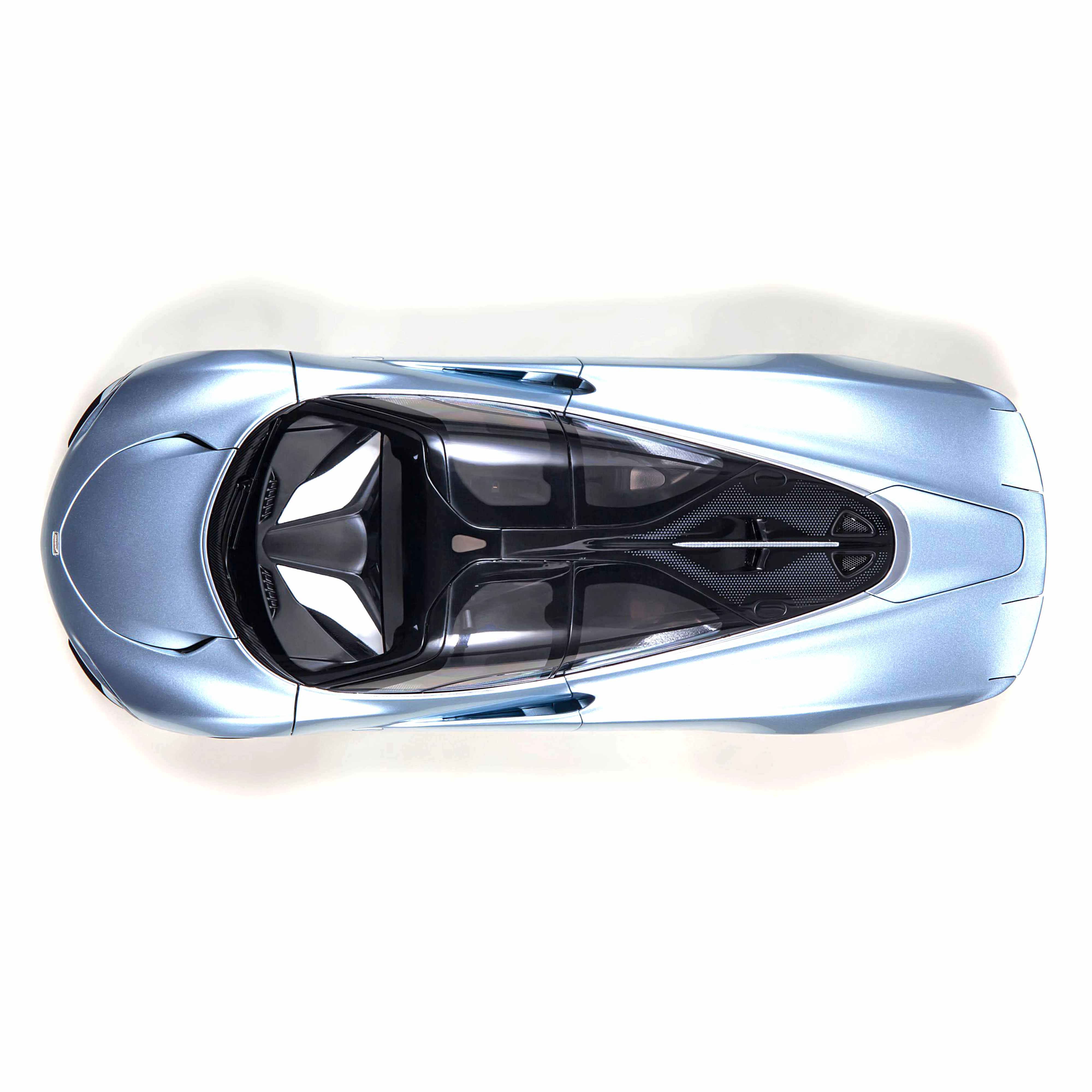McLaren Speedtail 2020 Bleu Glacé 1/18
