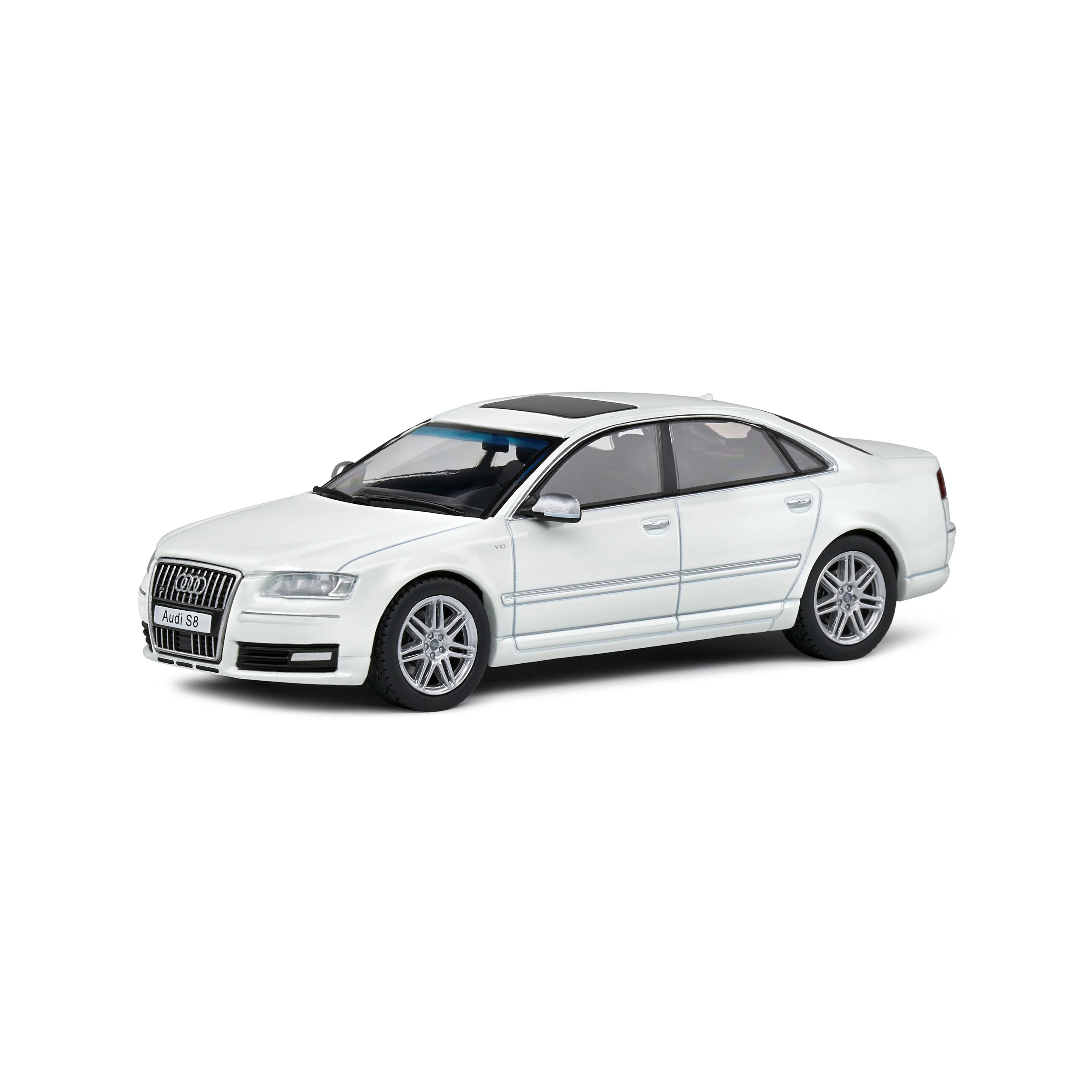 Audi S8 (D3) Blanc 2010 1/43