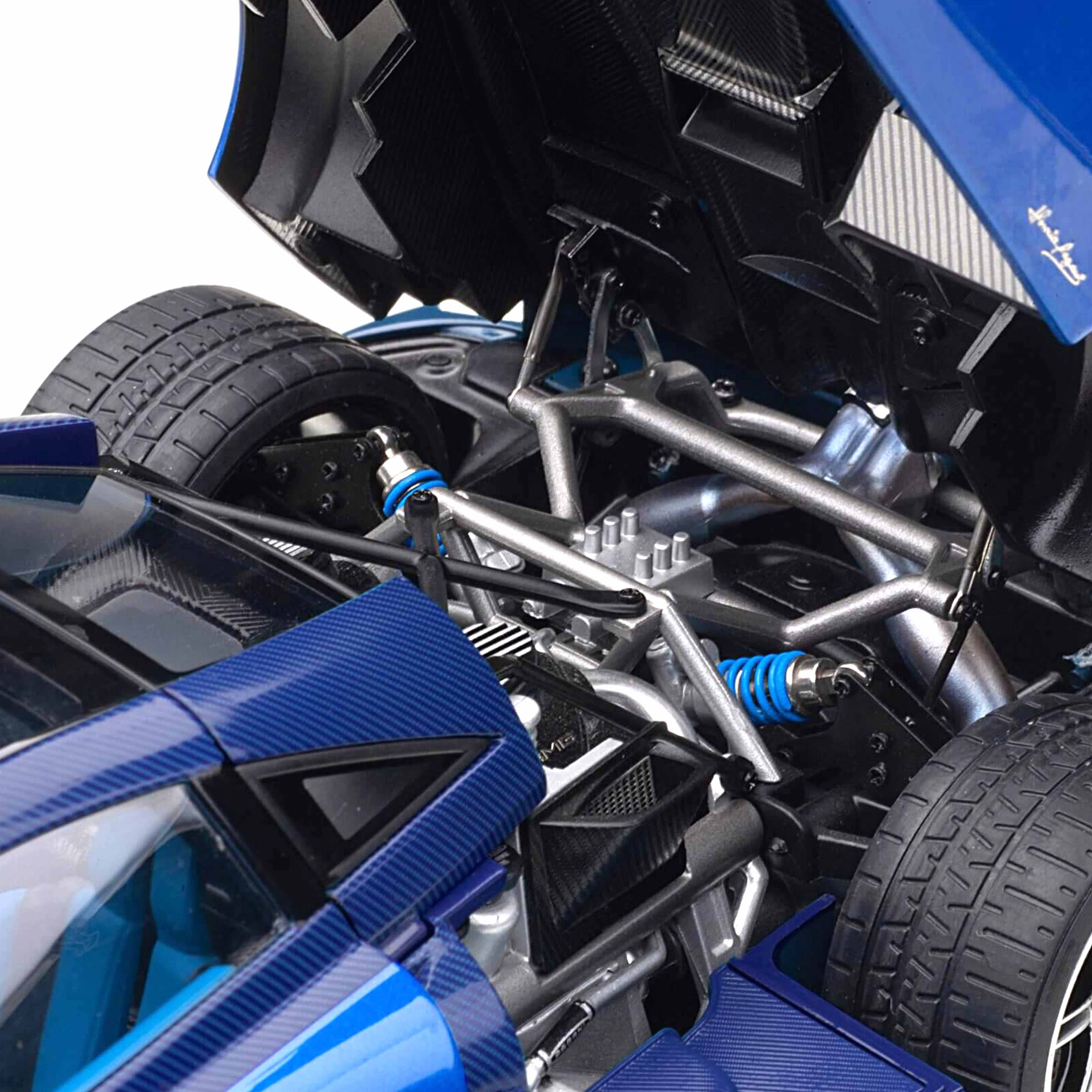 Pagani Huayra BC 2016 Bleu Carbone/Carbone 1/18