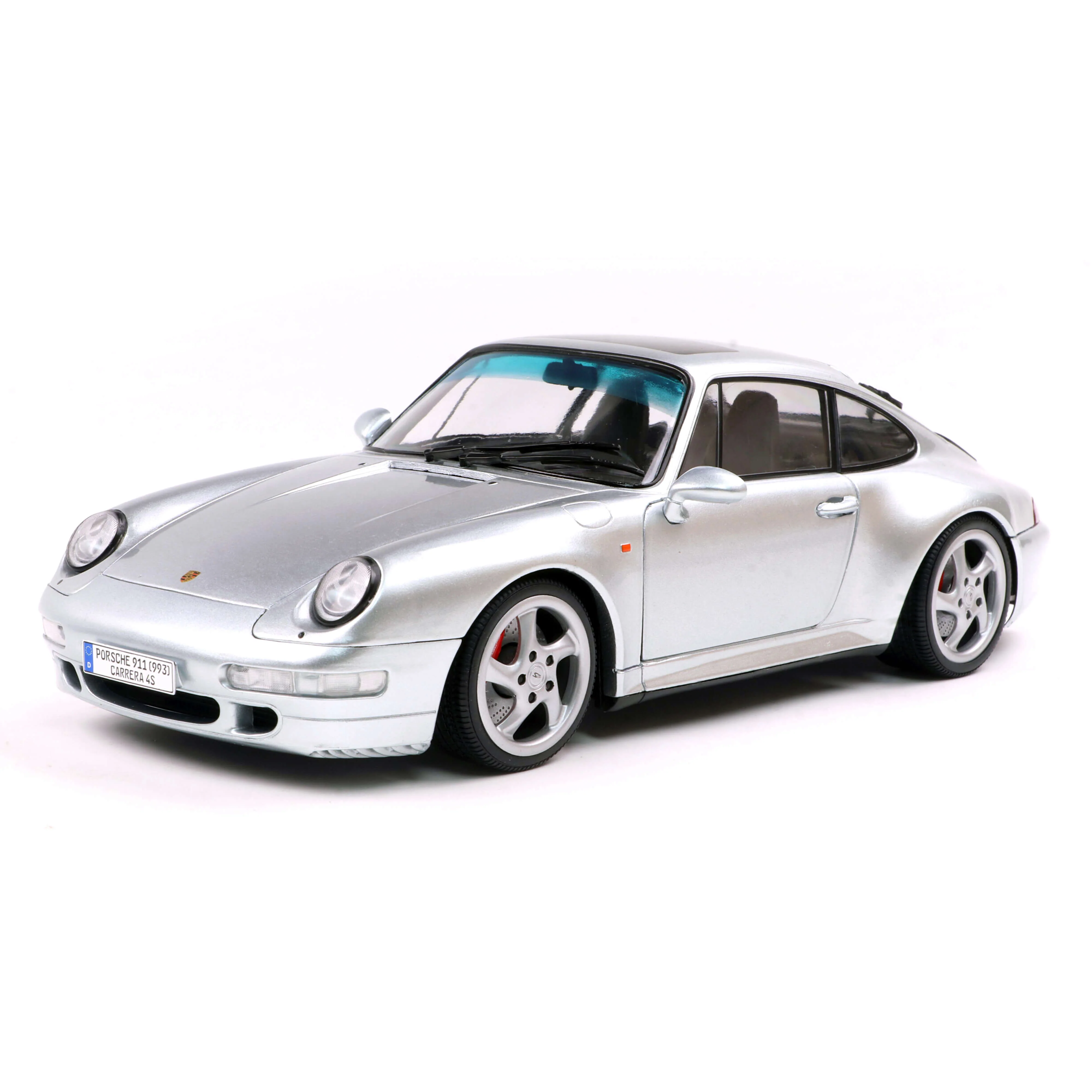 Porsche 911 (993) 4S Gris Polaire 1996 1/18