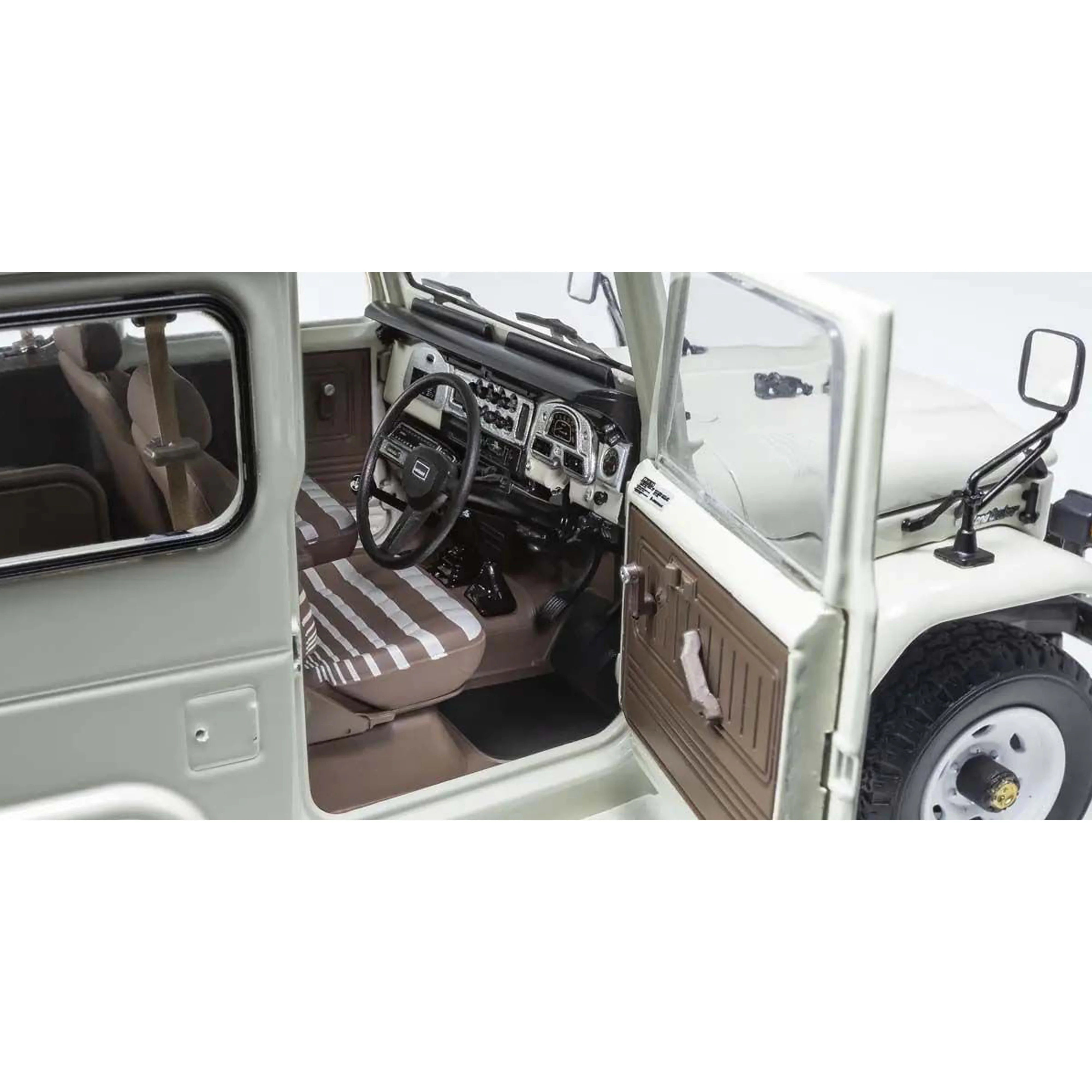 Toyota Land Cruiser 40 Van Blanc 1/18