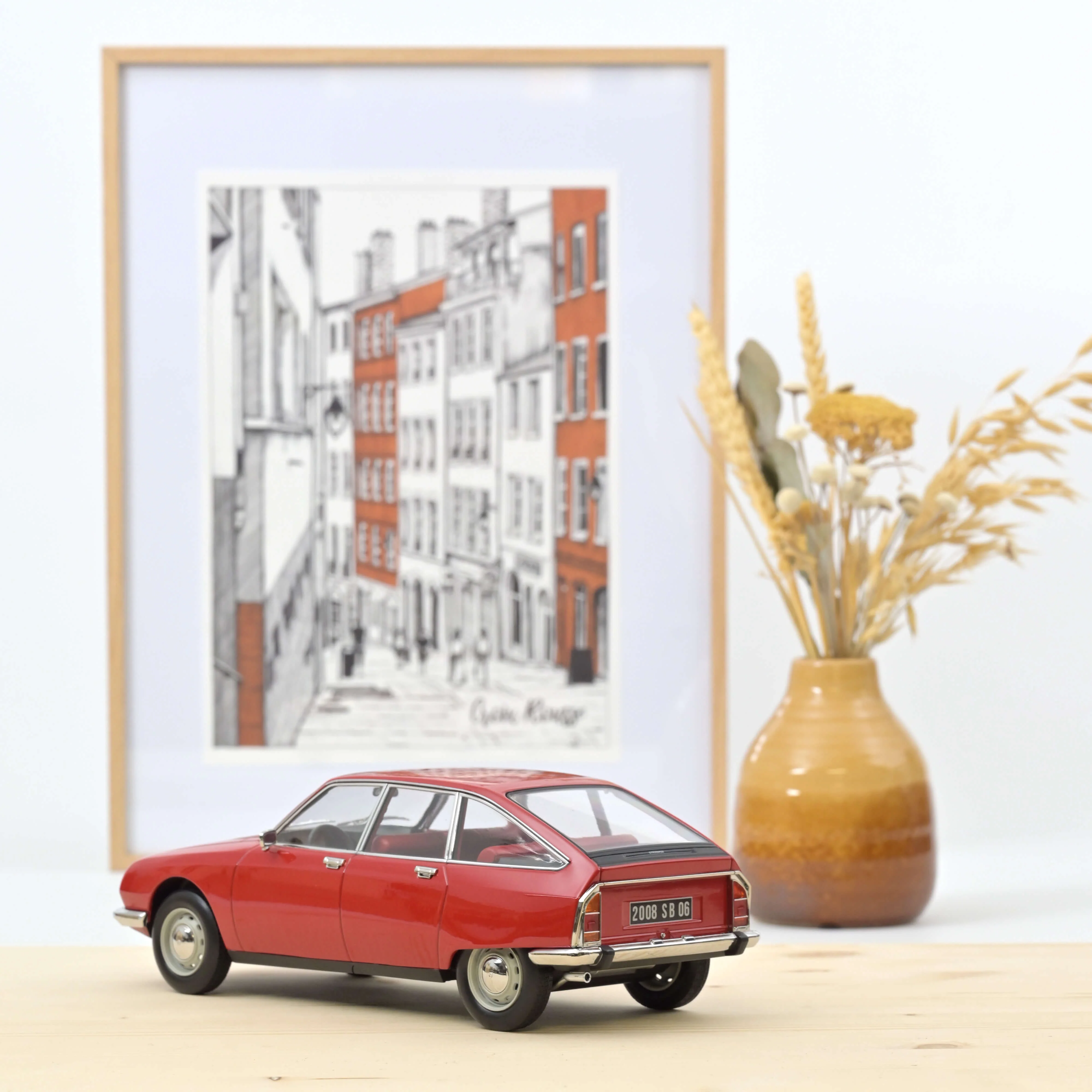 Citroën GS 1972 Rio Rouge 1/18 - 300pcs