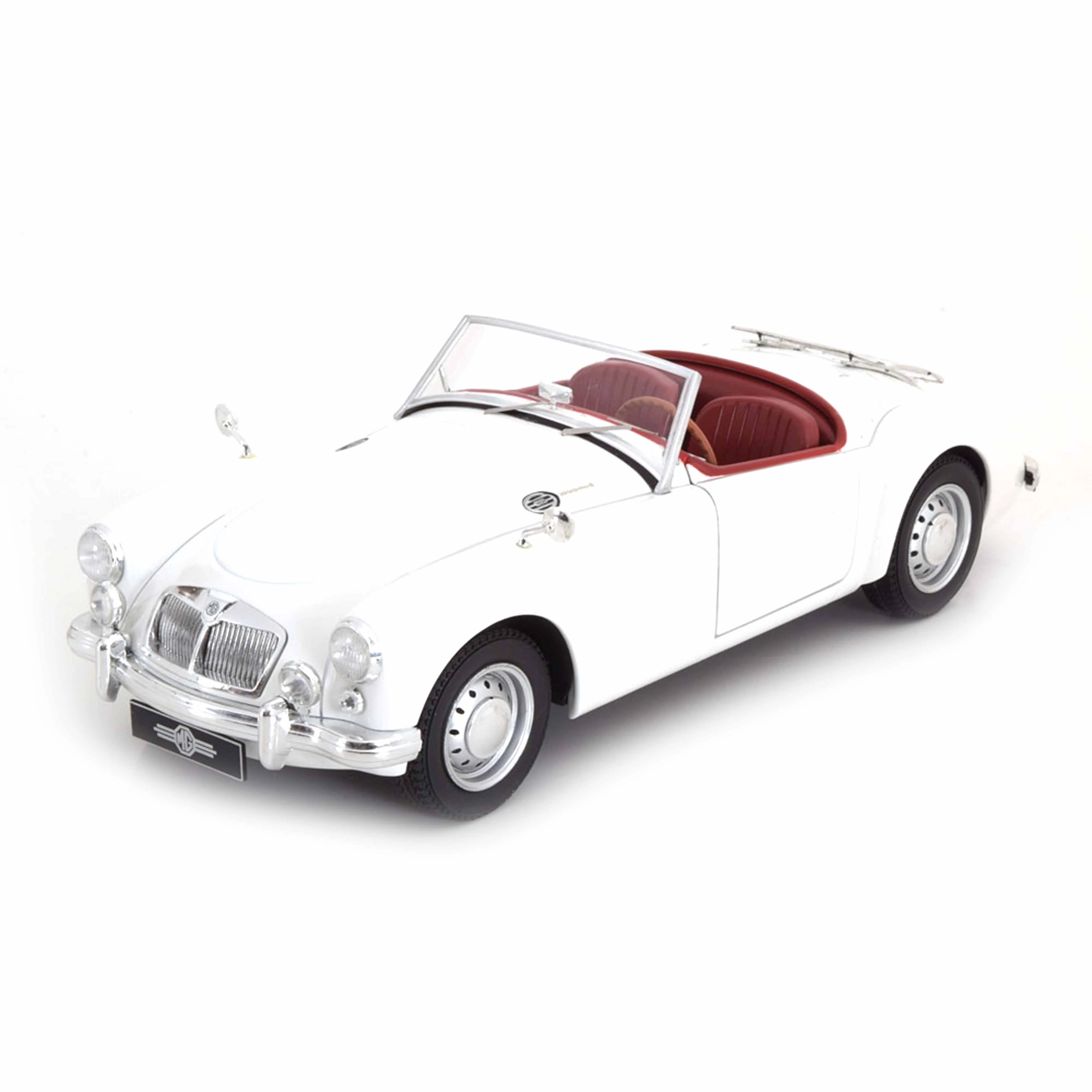 MG A MK2 A1600 Roadster 1961 Blanc 1/18