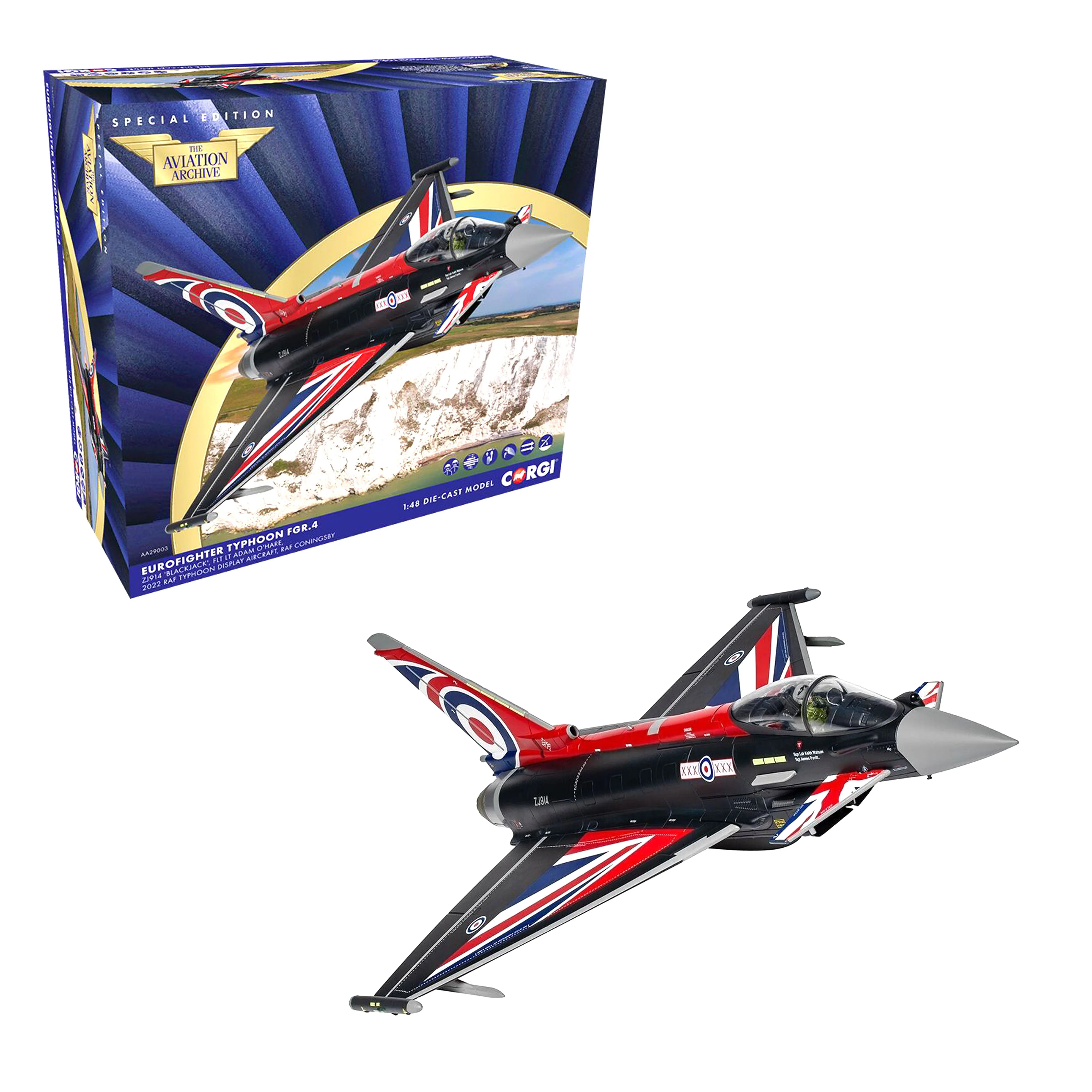 Eurofighter Typhoon FGR4 ZJ914 'Blackjack' RAF Conningsby 1/48